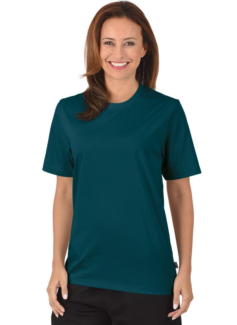 Trigema T-Shirt TRIGEMA T-Shirt aus 100% Baumwolle (1-tlg) günstig online kaufen