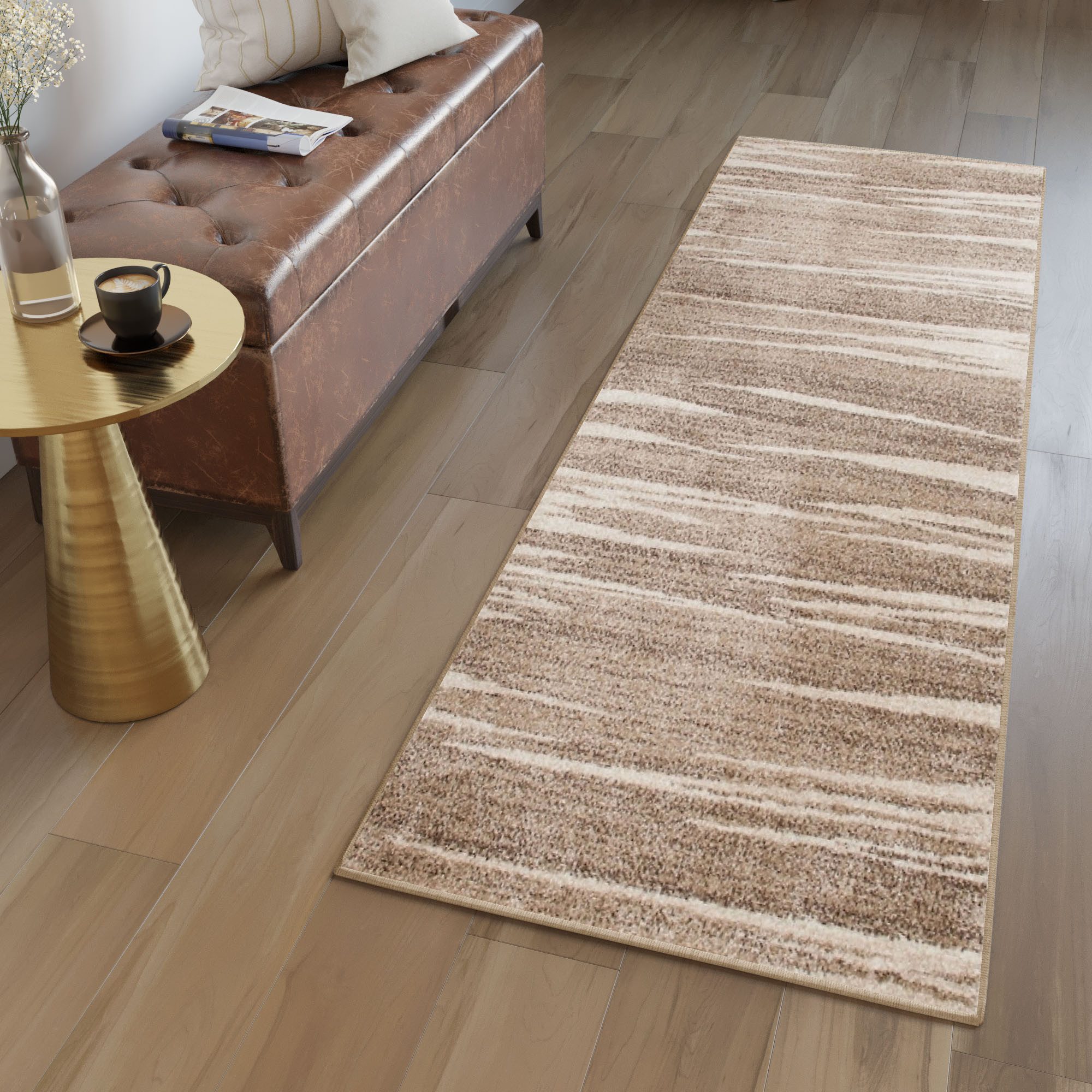 Läufer SARI, Tapiso, rechteckig, Höhe: 12 mm, Flur Kurzflor Modern Meliert Design Wohnzimmer Schlafzimmer Küche