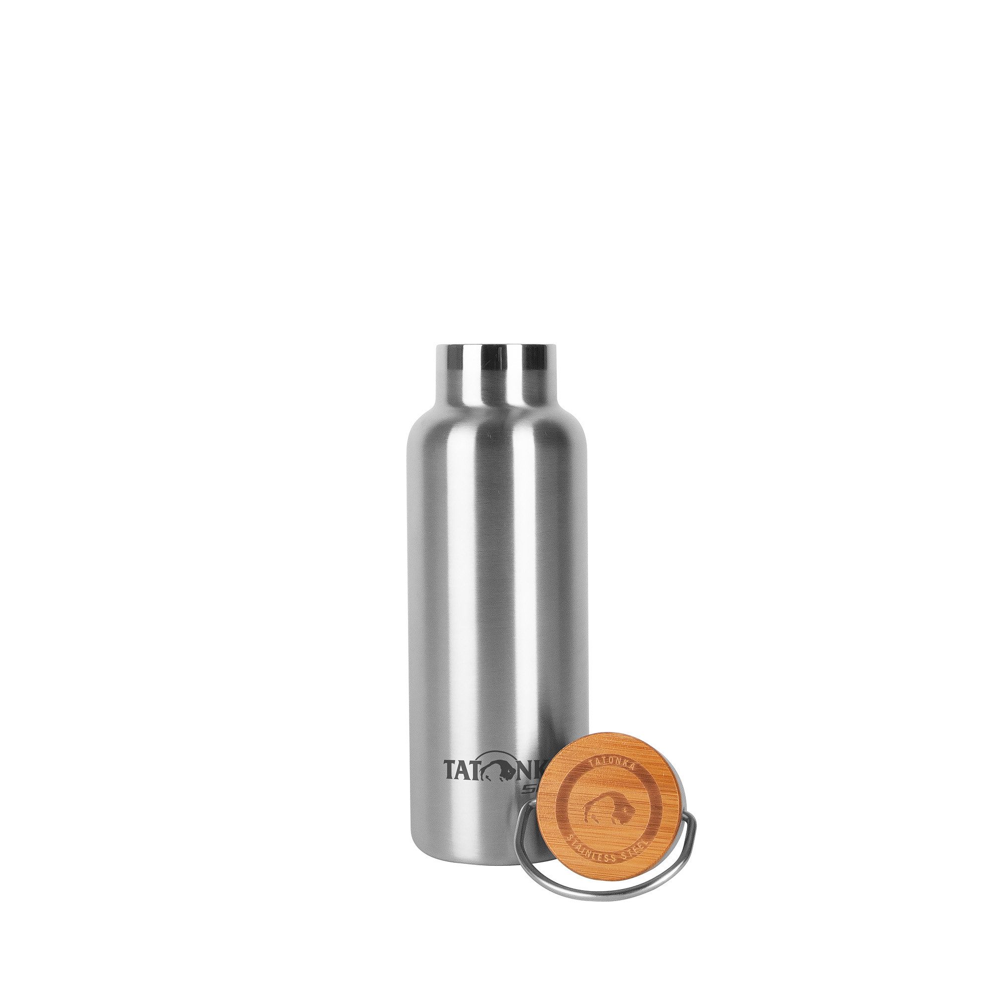 TATONKA® Trinkflasche Hot + Cold Stuff Bamboo Lid 500 Isolierflasche