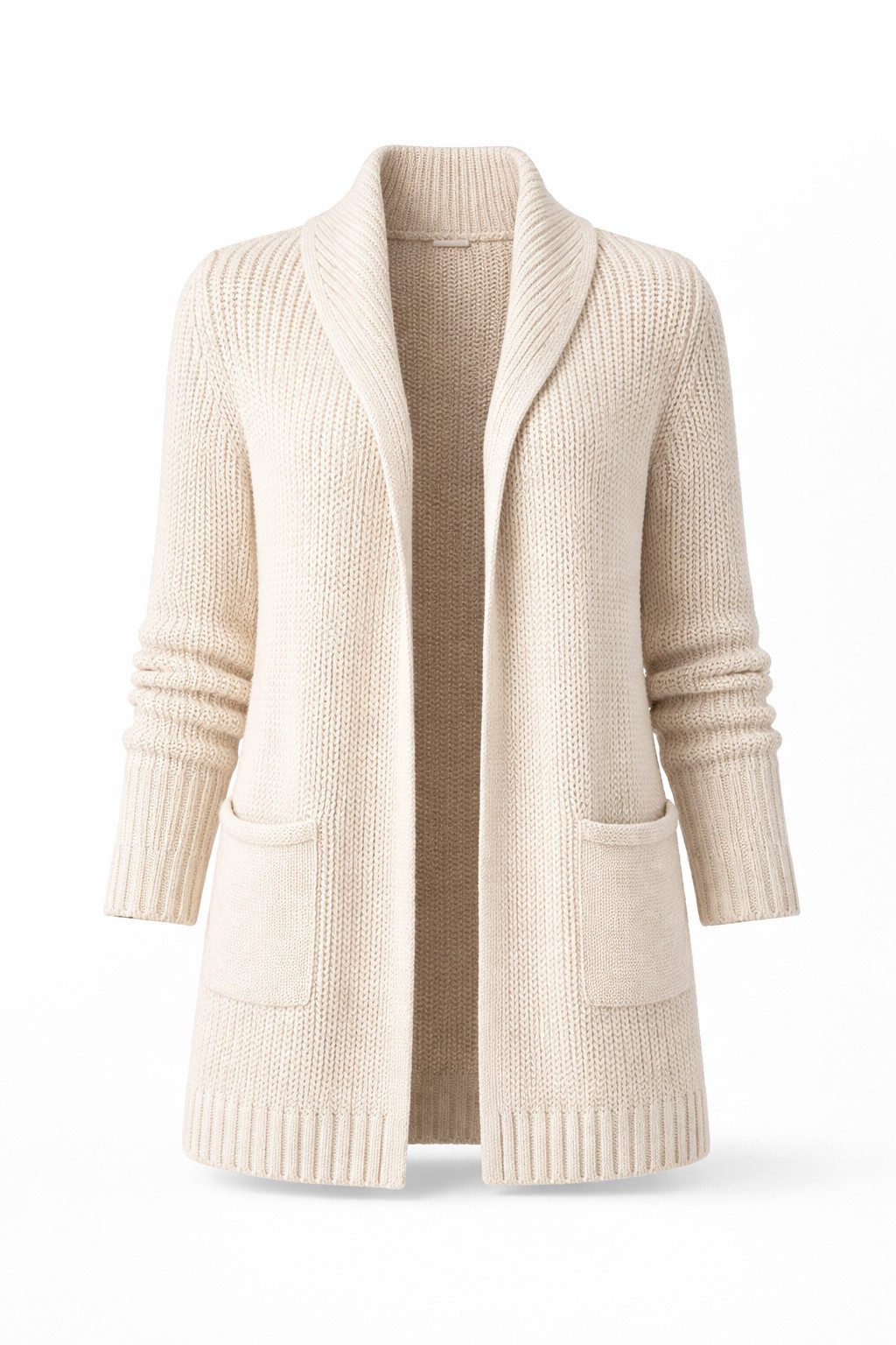 ITALY VIBES Strickjacke - Cardigan - Strickweste Damen - Jacke gestrickt ONE SIZE / passend für Größe S - L