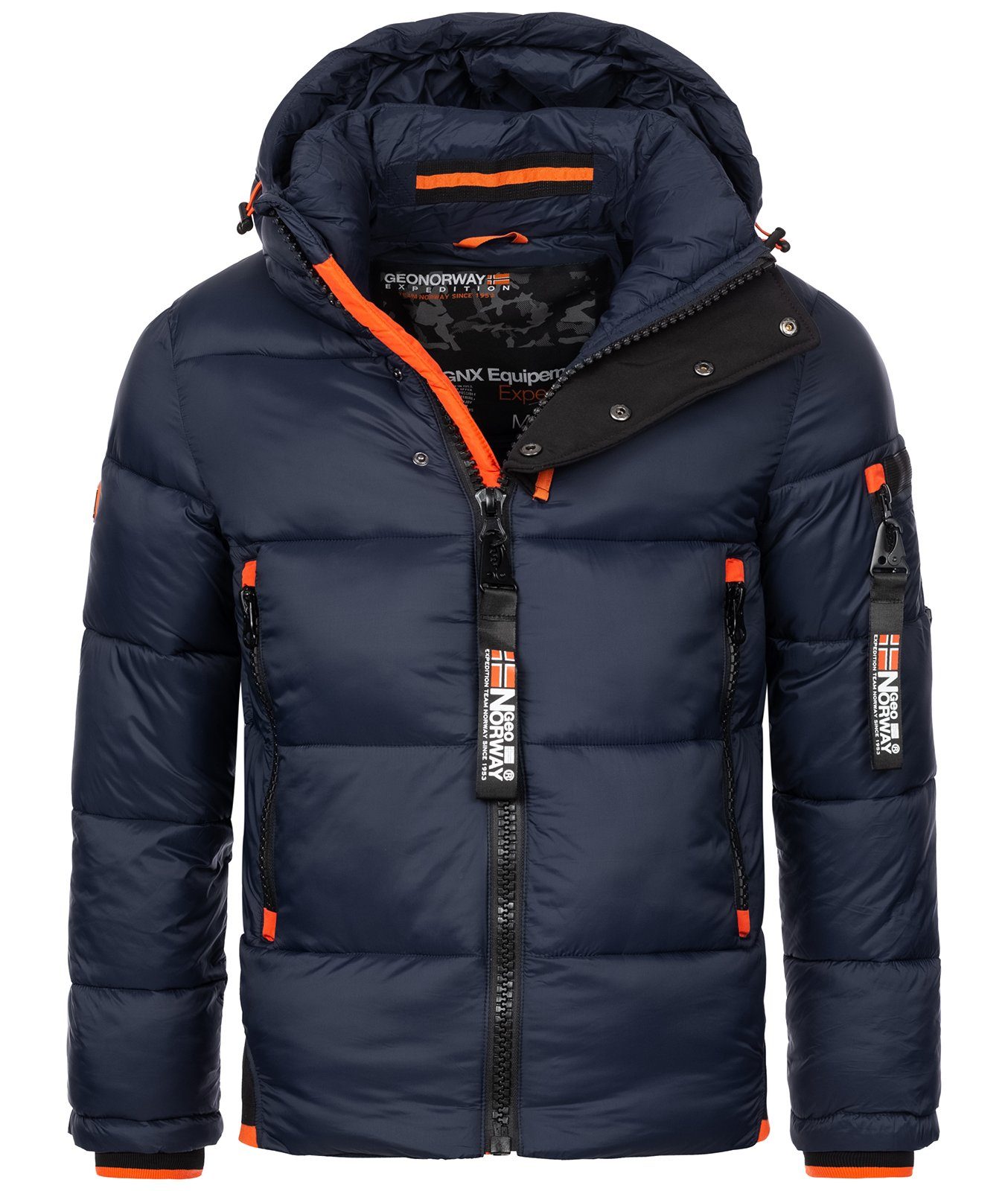 Geo Norway Winterjacke Herren Winter Jacke Steppjacke H-300