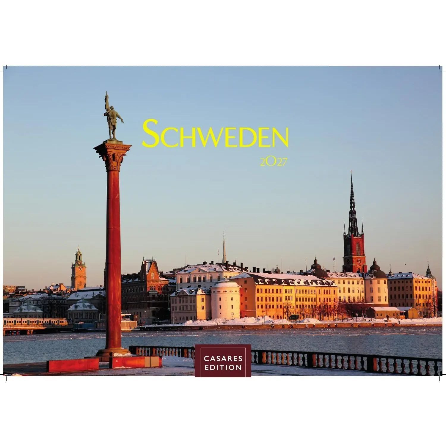 Wandkalender Schweden Kalender 2027 - Wandkalender, Fotokalender Nordeuropa...