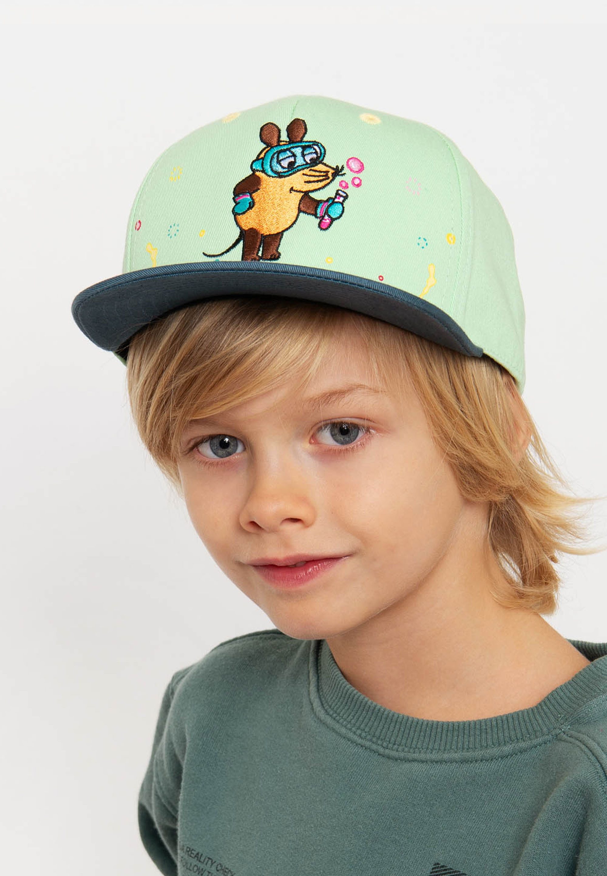 koaa Baseball Cap Maus - Chemiker mit detailreicher Stickerei