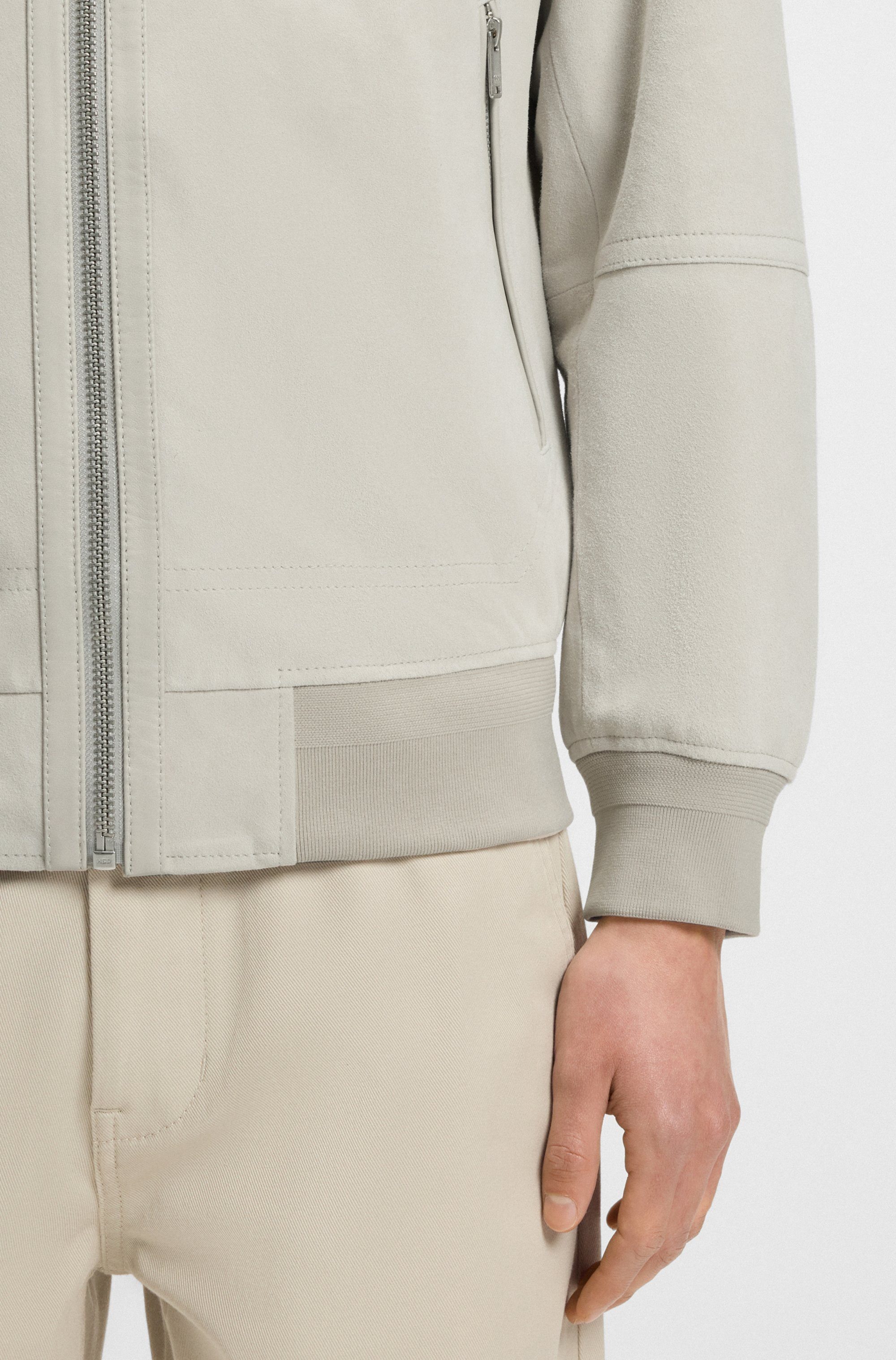 BOSS ORANGE Lederjacke Johice aus weichem günstig online kaufen