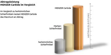 MENZER Schleifscheibe Ø 225 mm Hartmetallsplitt-Klett-Scheibe für Trockenbauschleifer, Hartmetallsplitt, 1 Stk., fein (ca. K 36)