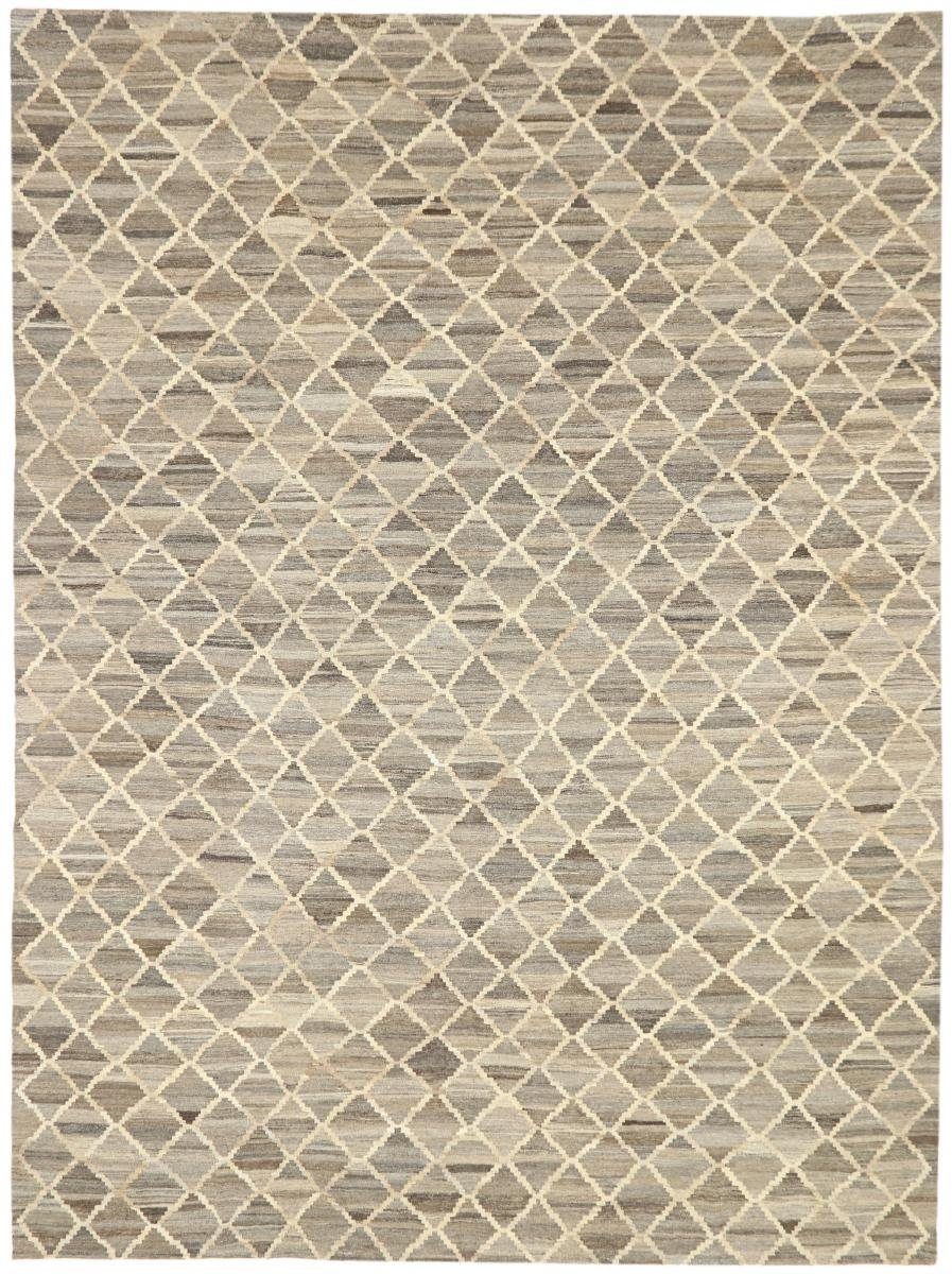 Orientteppich Kelim Berber Design 307x421 Handgewebter Moderner Orientteppich, Nain Trading, rechteckig, Höhe: 3 mm