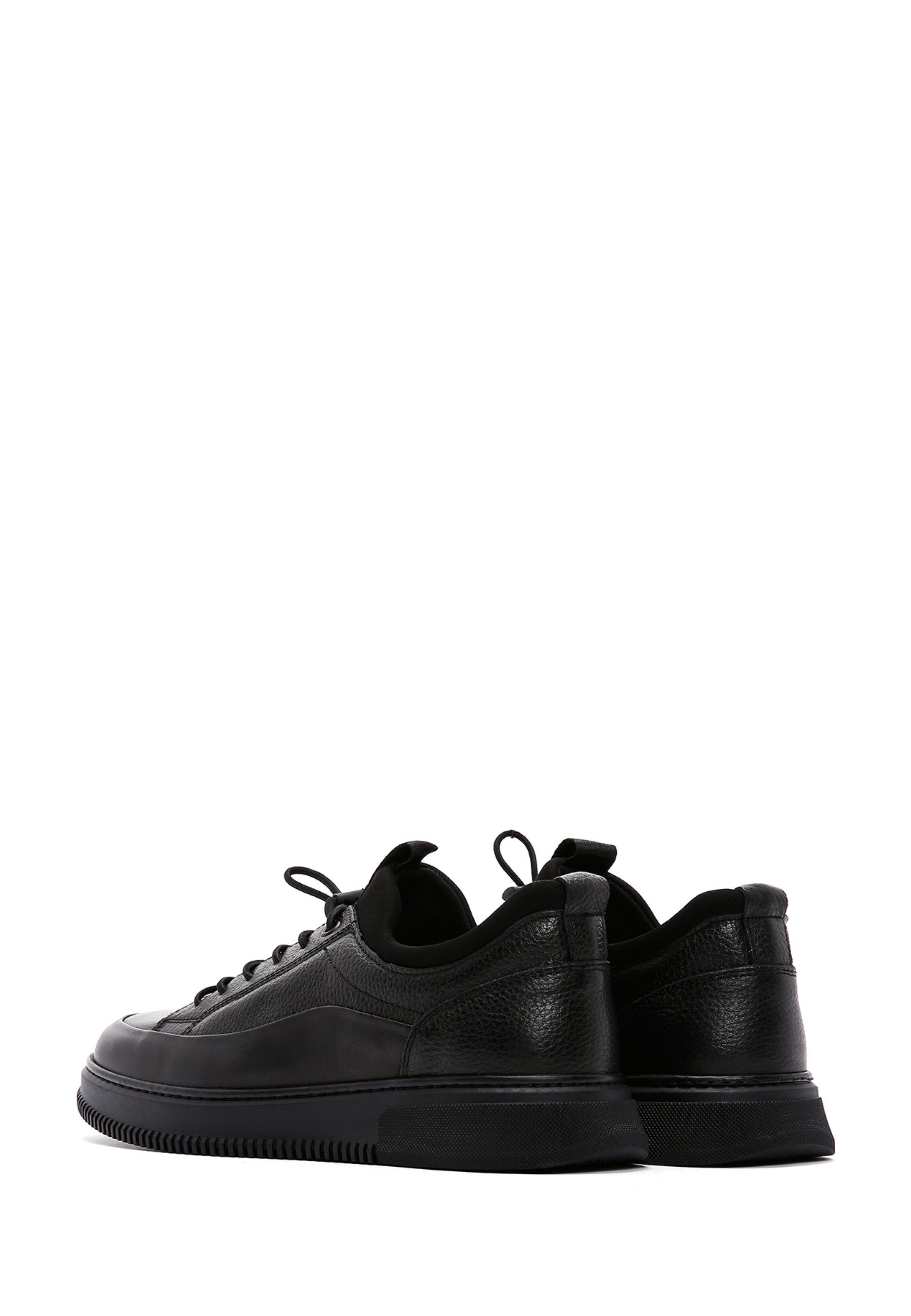 Derimod Sneaker aus Leder Sneaker Schnürsenkel, Lederfutter, Gummisohle