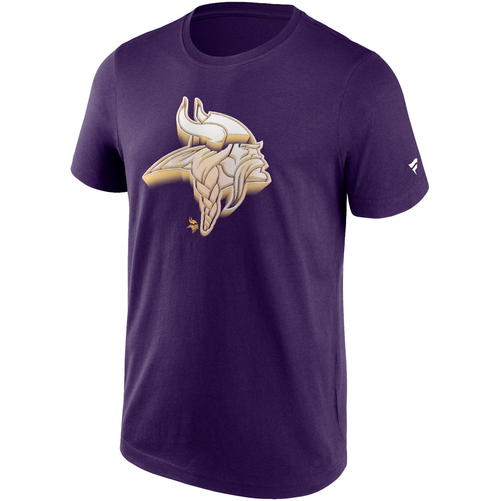 Fanatics Print-Shirt CHROME LOGO MLB NHL NFL Teams Minnesota Vikings