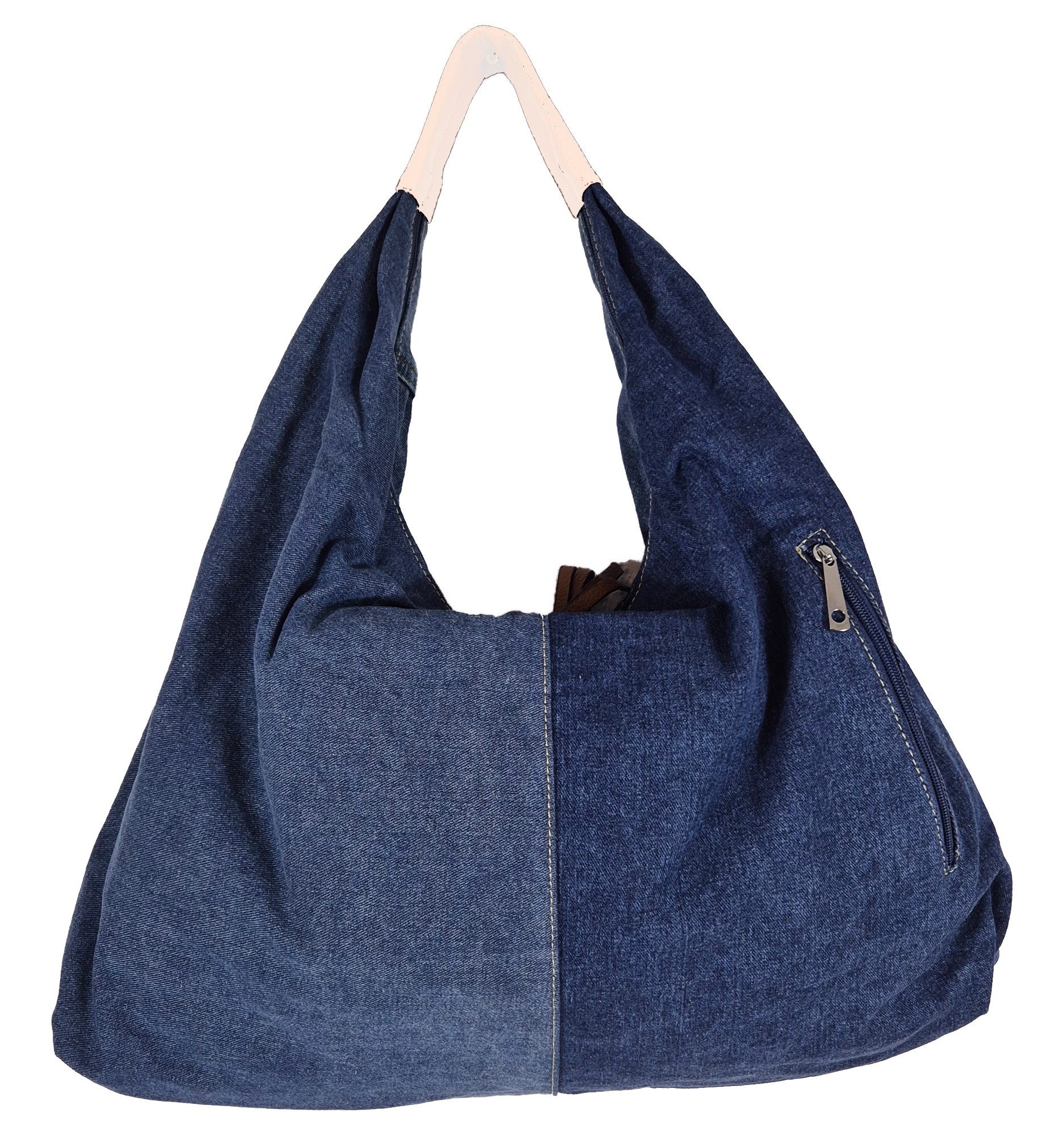 Einkaufszauber Handtasche Designer Beutel Shopper Handtasche Echte Jeans Du günstig online kaufen