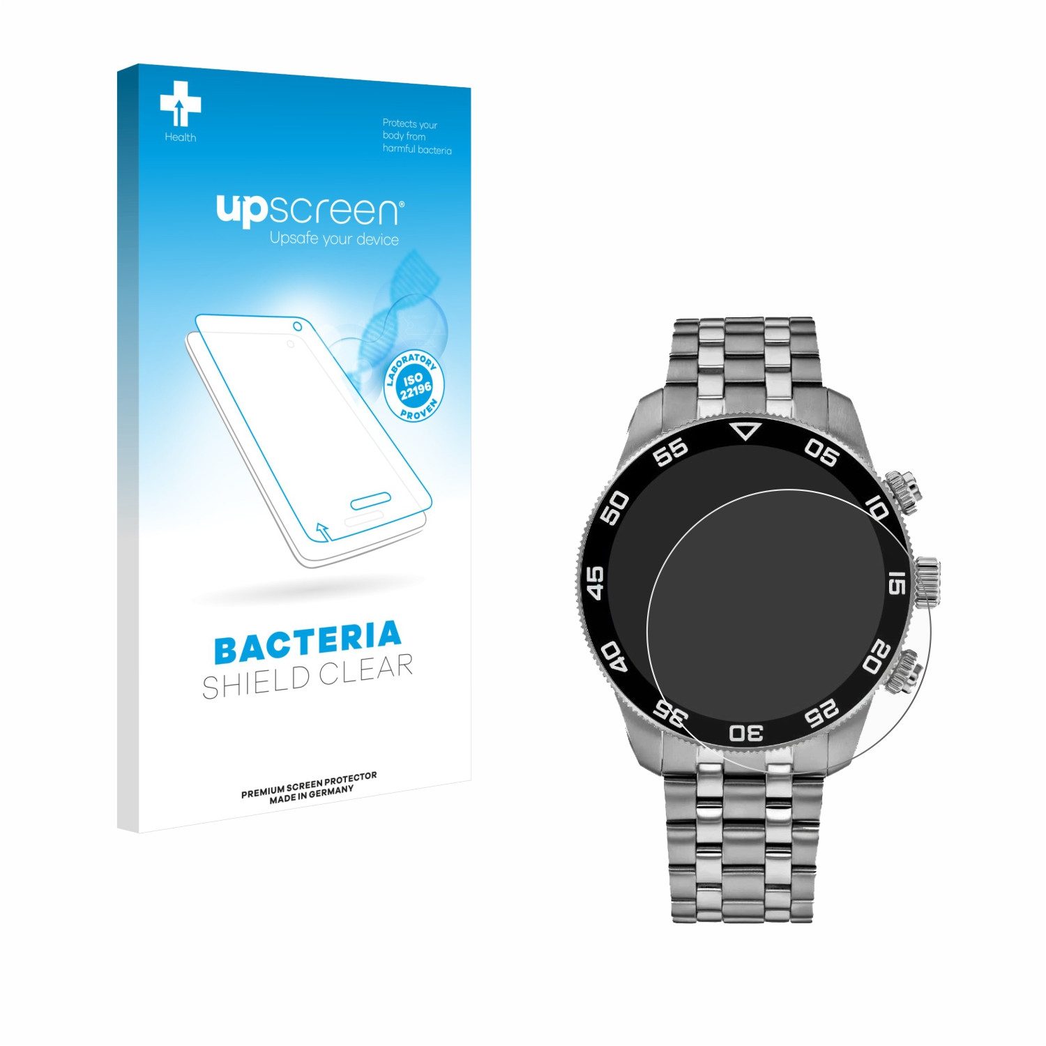 upscreen Displayschutzfolie Schutzfolie für Tommy Hilfiger TH85 1792156, Displayschutz Schutz Folie Klar antibakteriell