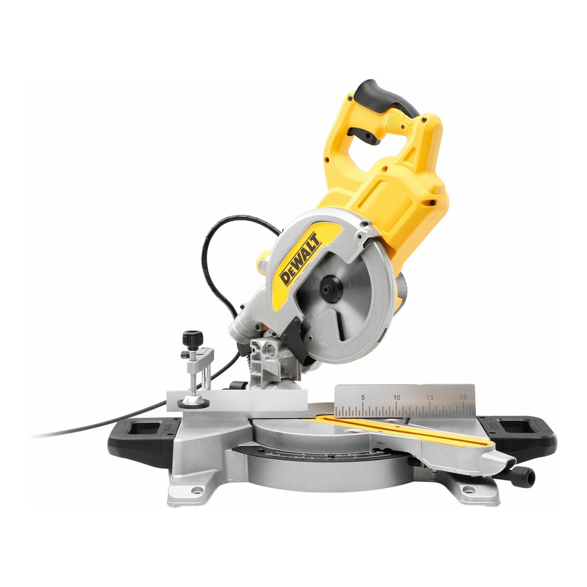DeWalt Zug-, Kapp- und Gehrungssäge DEWALT Paneelsäge 216 mm 1800 Watt DWS777-QS Solo