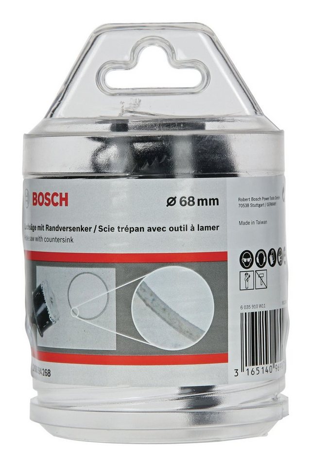 Thumbnail - BOSCH Lochsäge, Ø 68 mm, Mit Kegelsenker