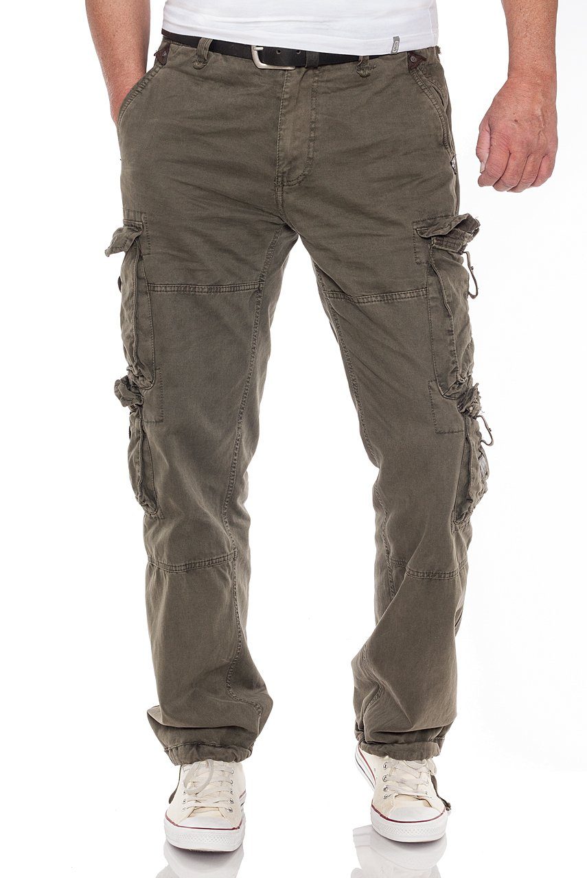Jet Lag Cargohose FW-012 mit vielen verschließbaren Taschen