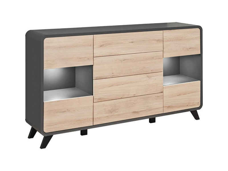 JVmoebel Kommode Designer Luxus Modern Kommode Holzmöbel Einrichtung Neu, Made in Europa