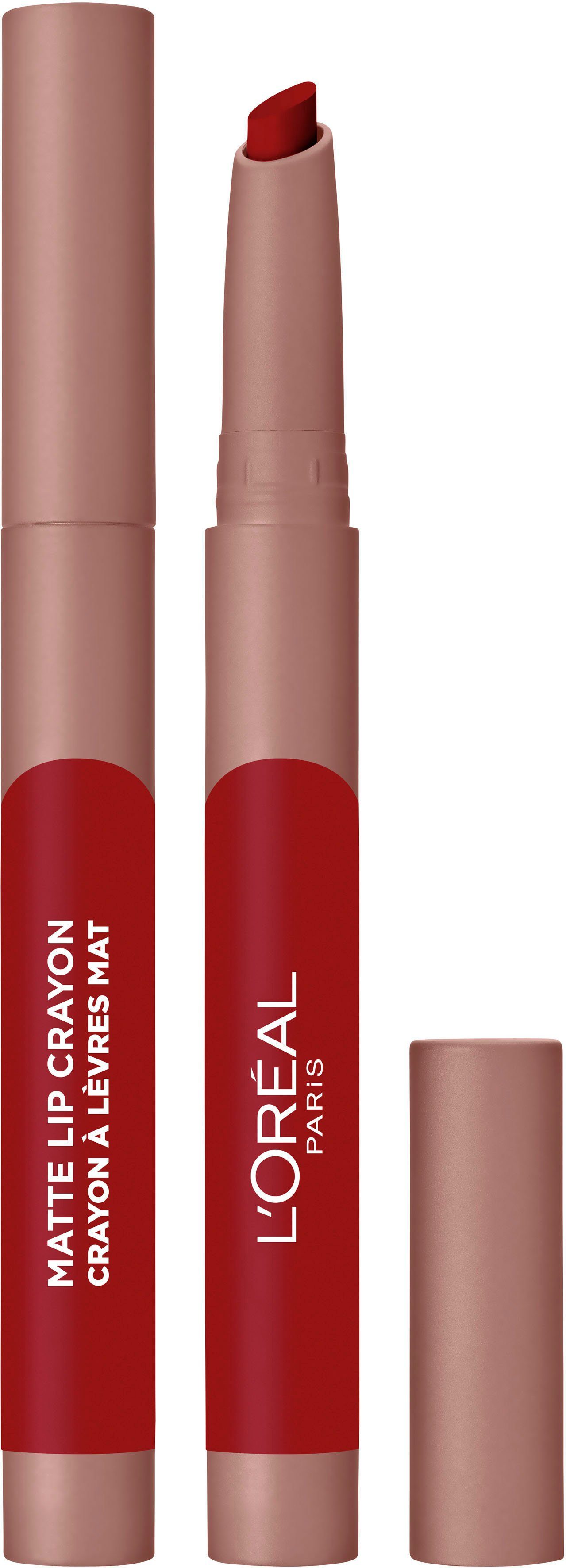 L'ORÉAL PARIS A Little Matte Infaillible Chili Crayon Lip Lippenstift 111