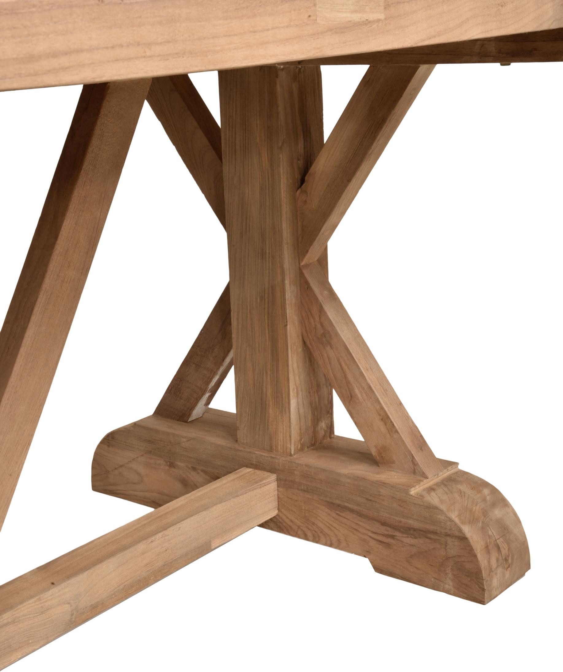 Garden Pleasure Gartentisch Tisch Gartentisch KISAR aus recyceltem Teak von GardenPleasure
