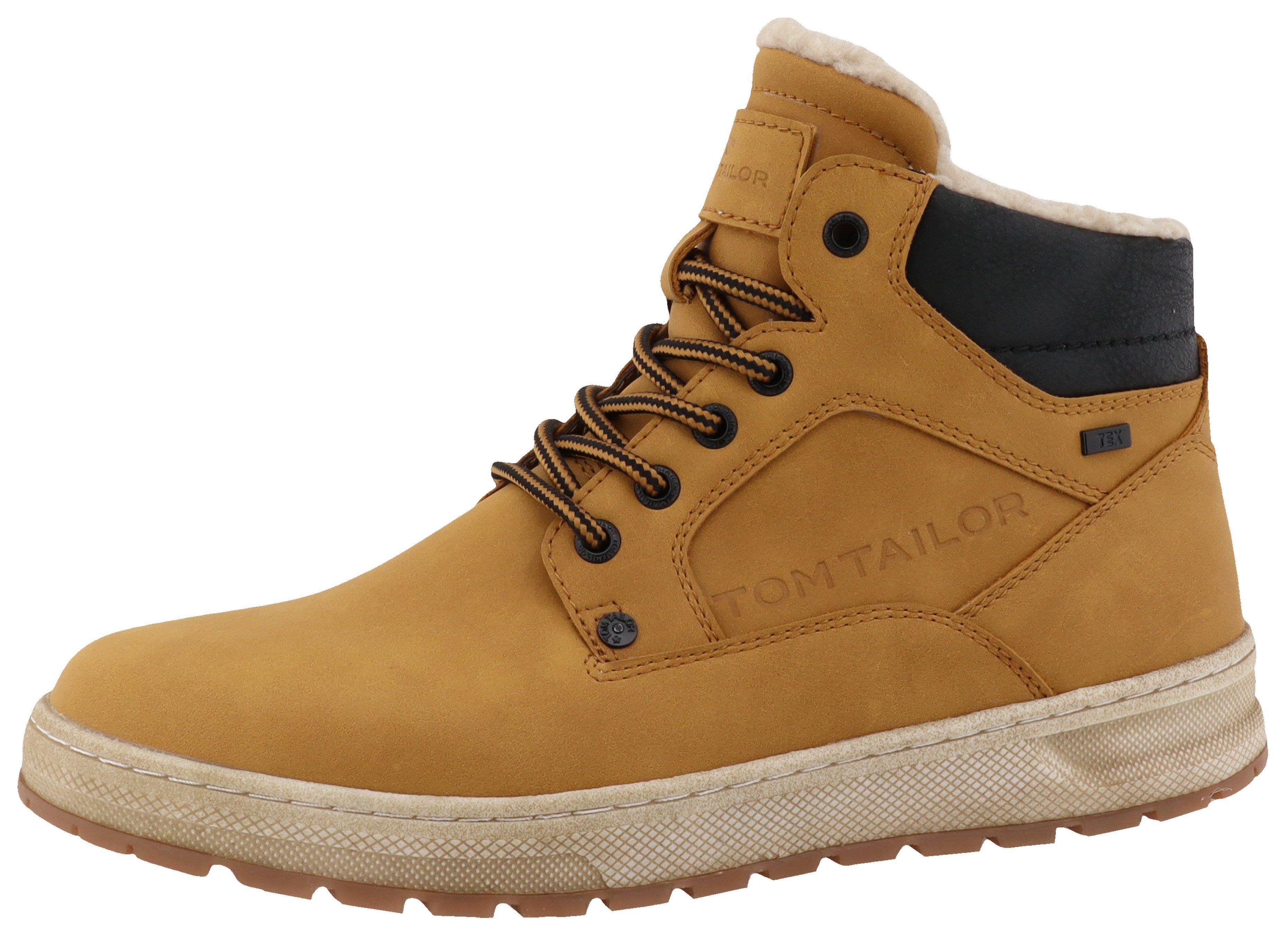 TOM TAILOR Winterboots, Plateau, Schnürboots, High günstig online kaufen