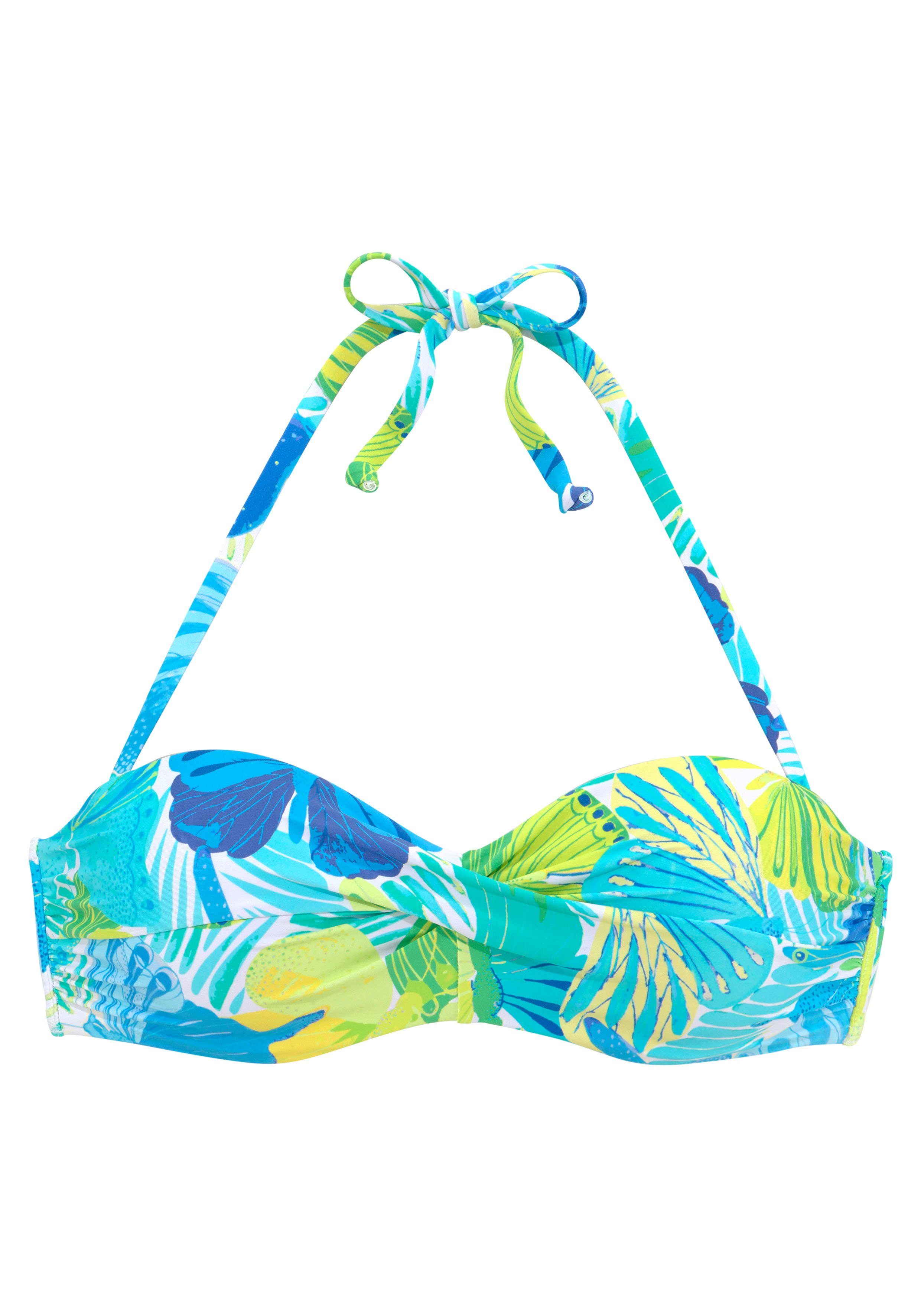 Sunseeker Bügel-Bandeau-Bikini-Top, mit Schmetterling-Design günstig online kaufen
