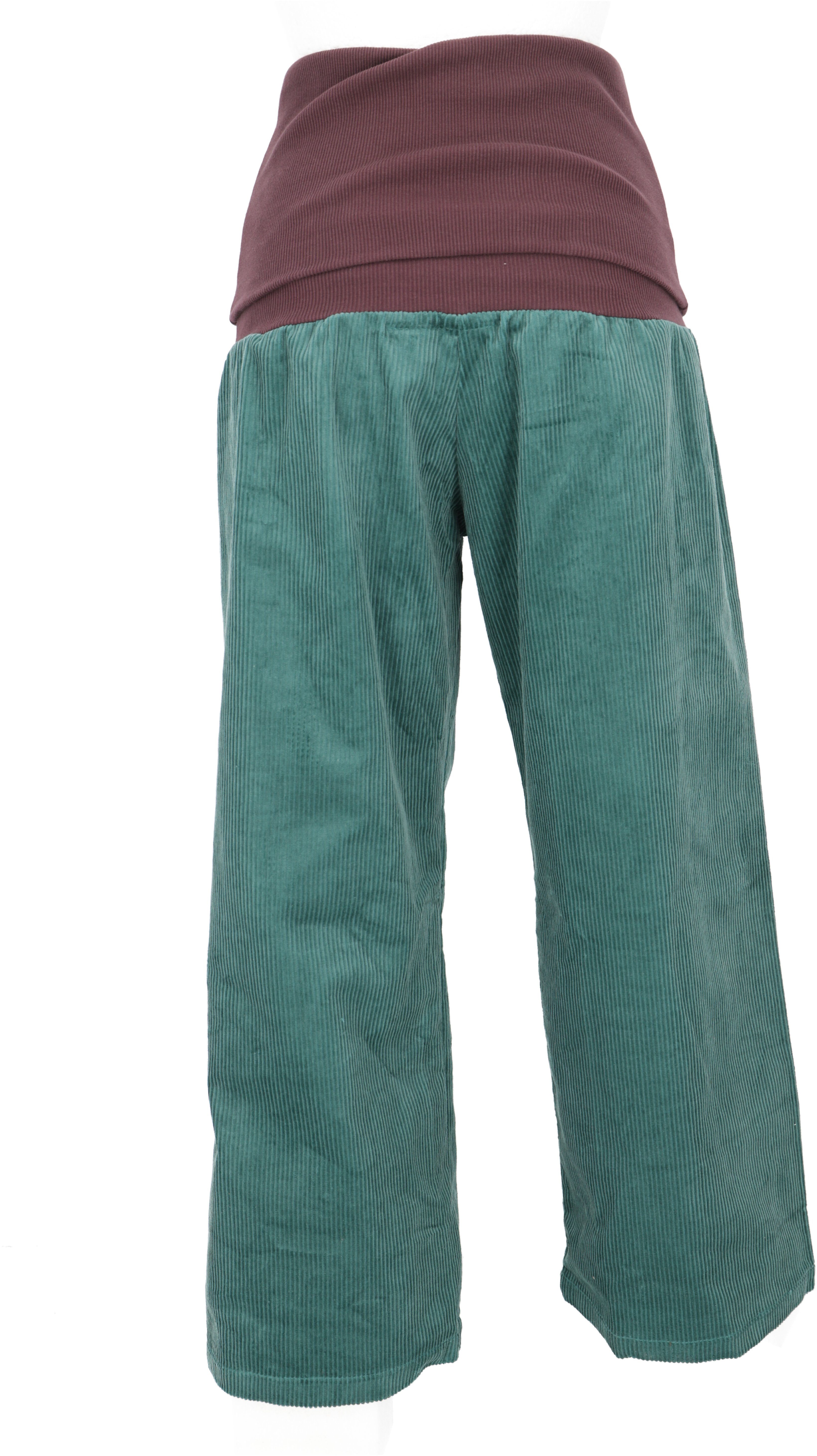 Guru-Shop Relaxhose Weite Cord Marlenehose, Wellnesshose, günstig online kaufen