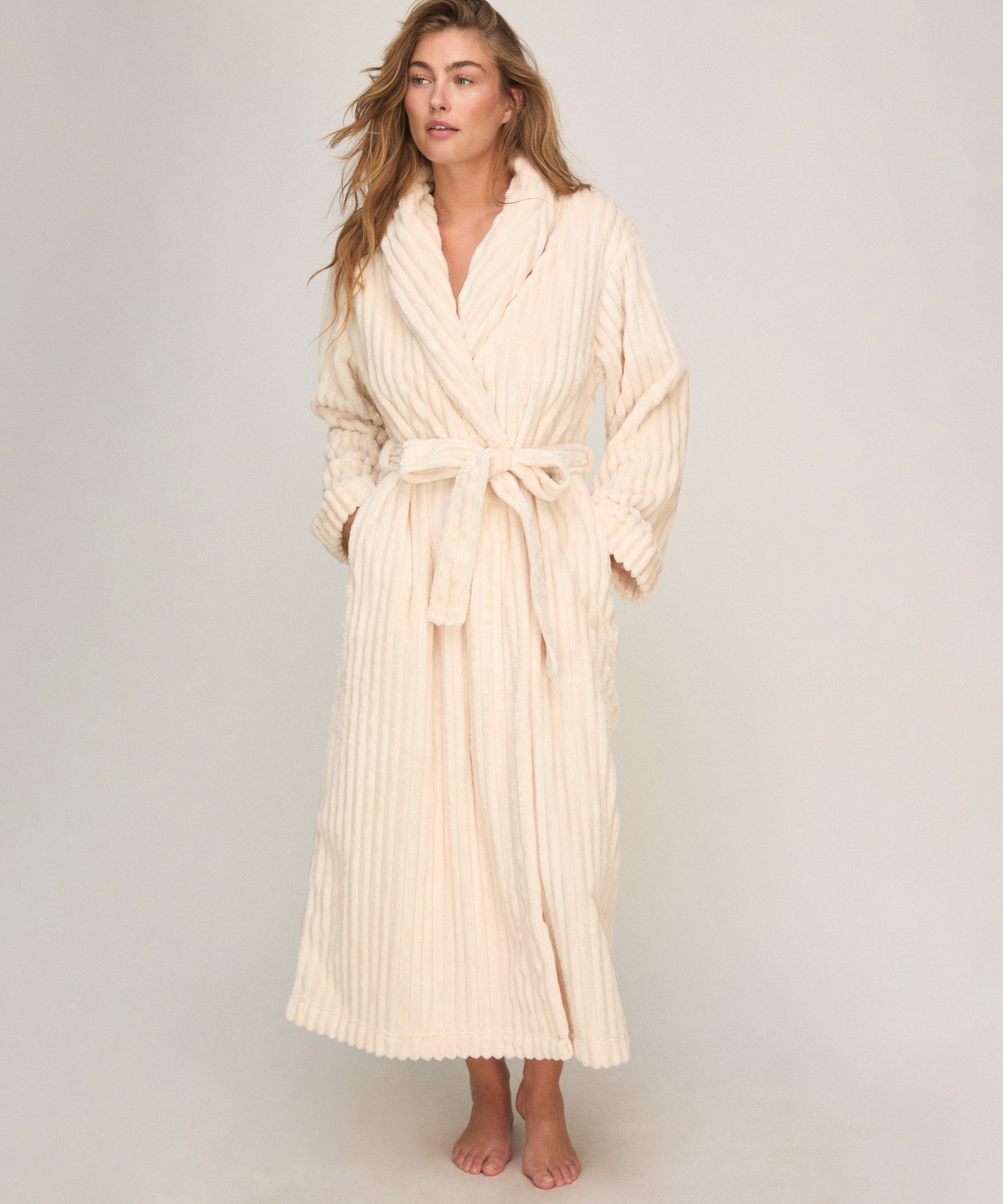Hunkemöller Bademantel Bathrobe Jacqueared Fleece