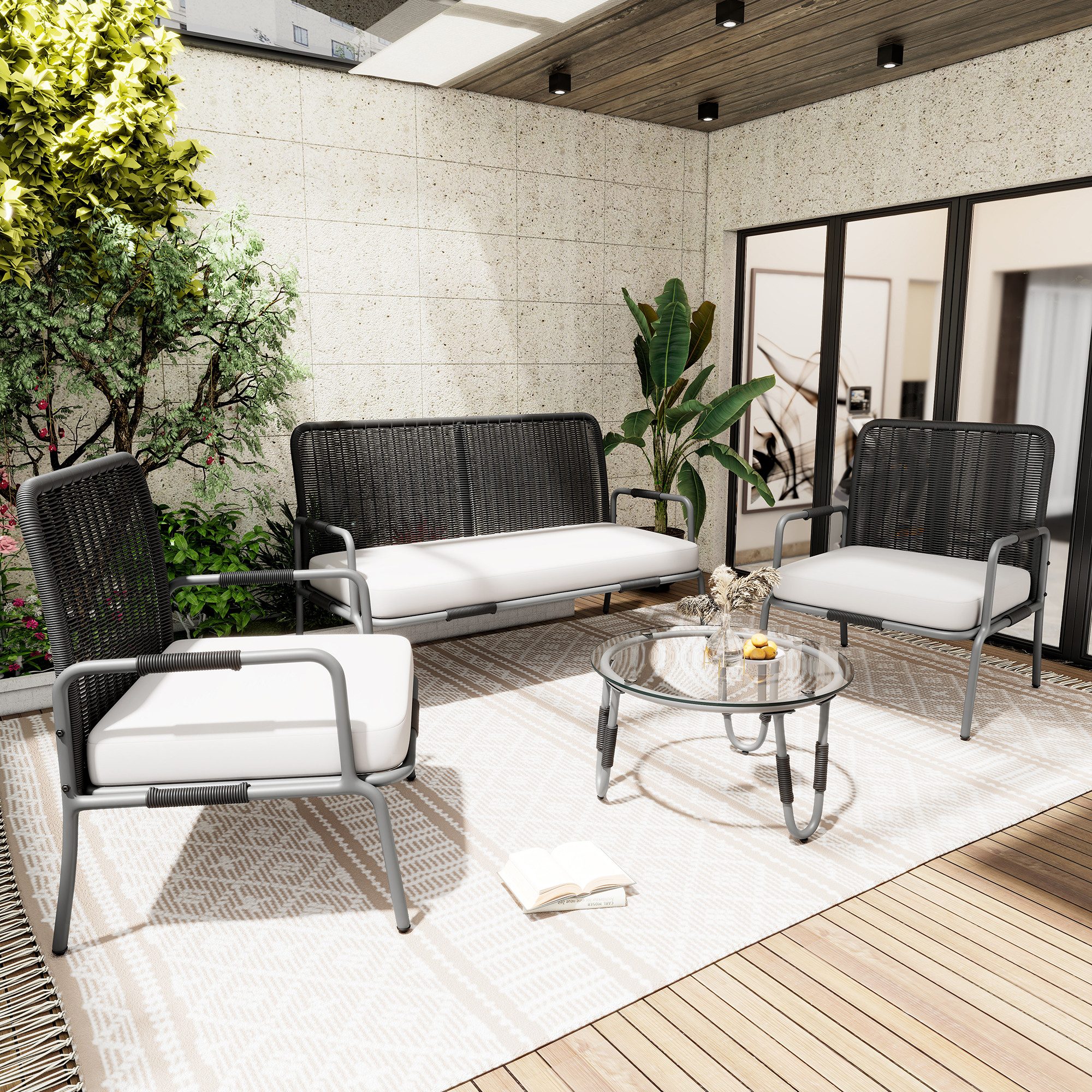 Restposten Rattan Gartenmöbel online kaufen OTTO