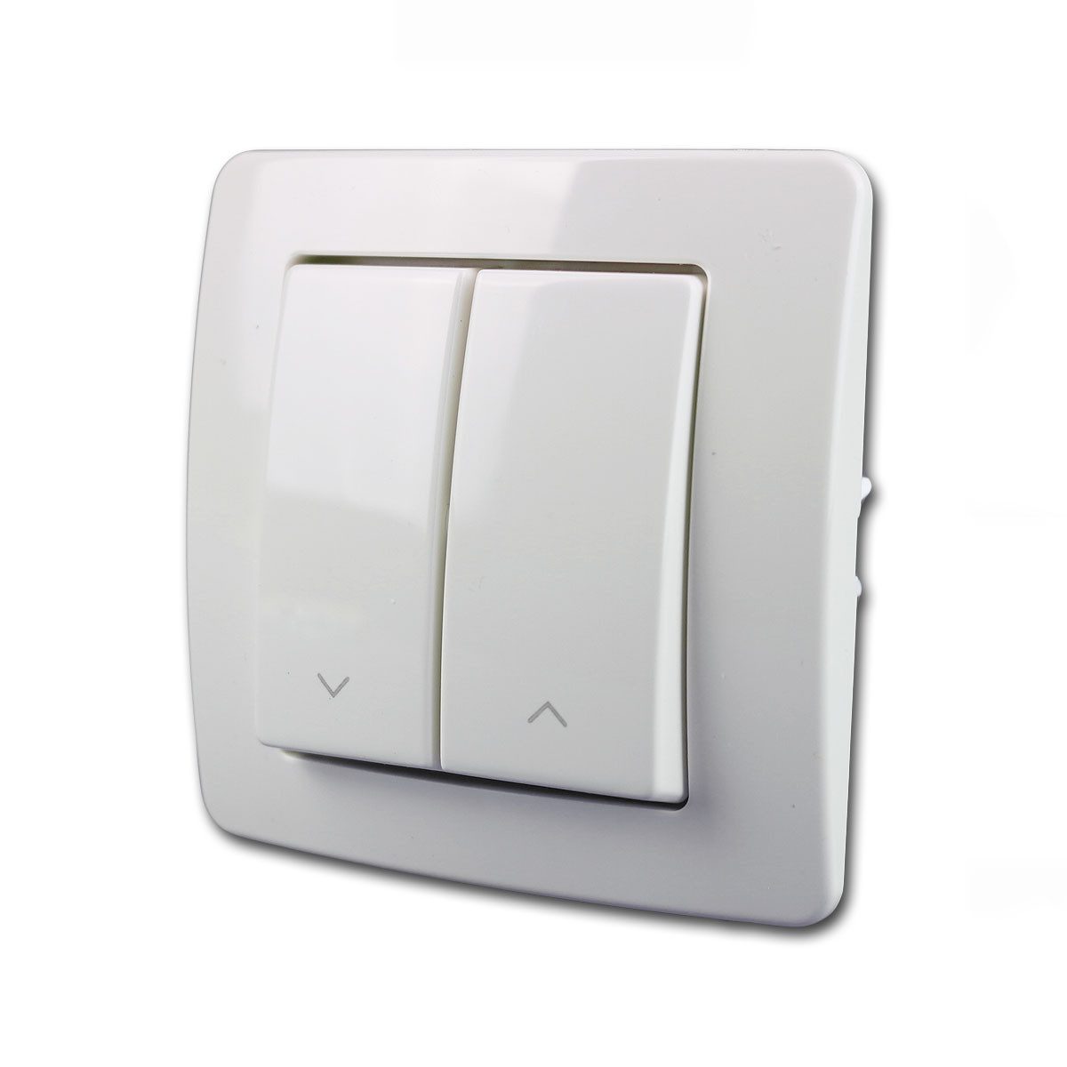 TEM EKONOMIK Jalousien-Taster, weiß, 250V~/10A, UP Wandtaster