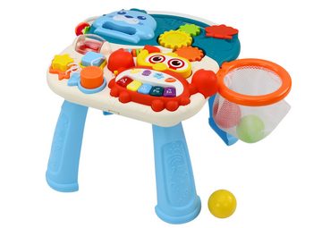 LEAN Toys Lernspielzeug Laufen lernen Tisch wagen Musik Led lichter Rassel Klavier Spielzeug