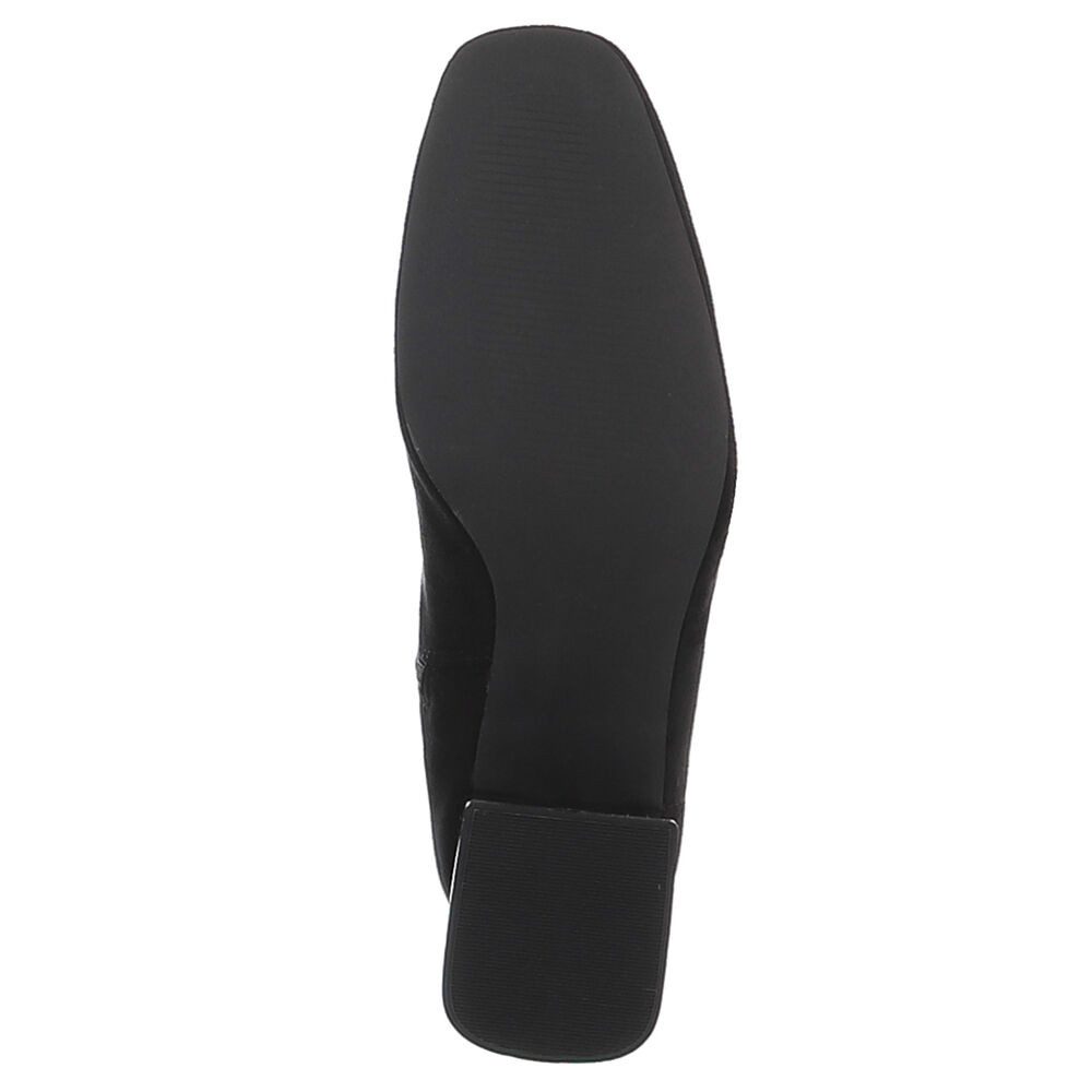 Ital-Design Elegante Damen-Stiefeletten mit Blockabsatz und Schaft Stiefel (90514951) Blockabsatz Stiefel in Schwarz