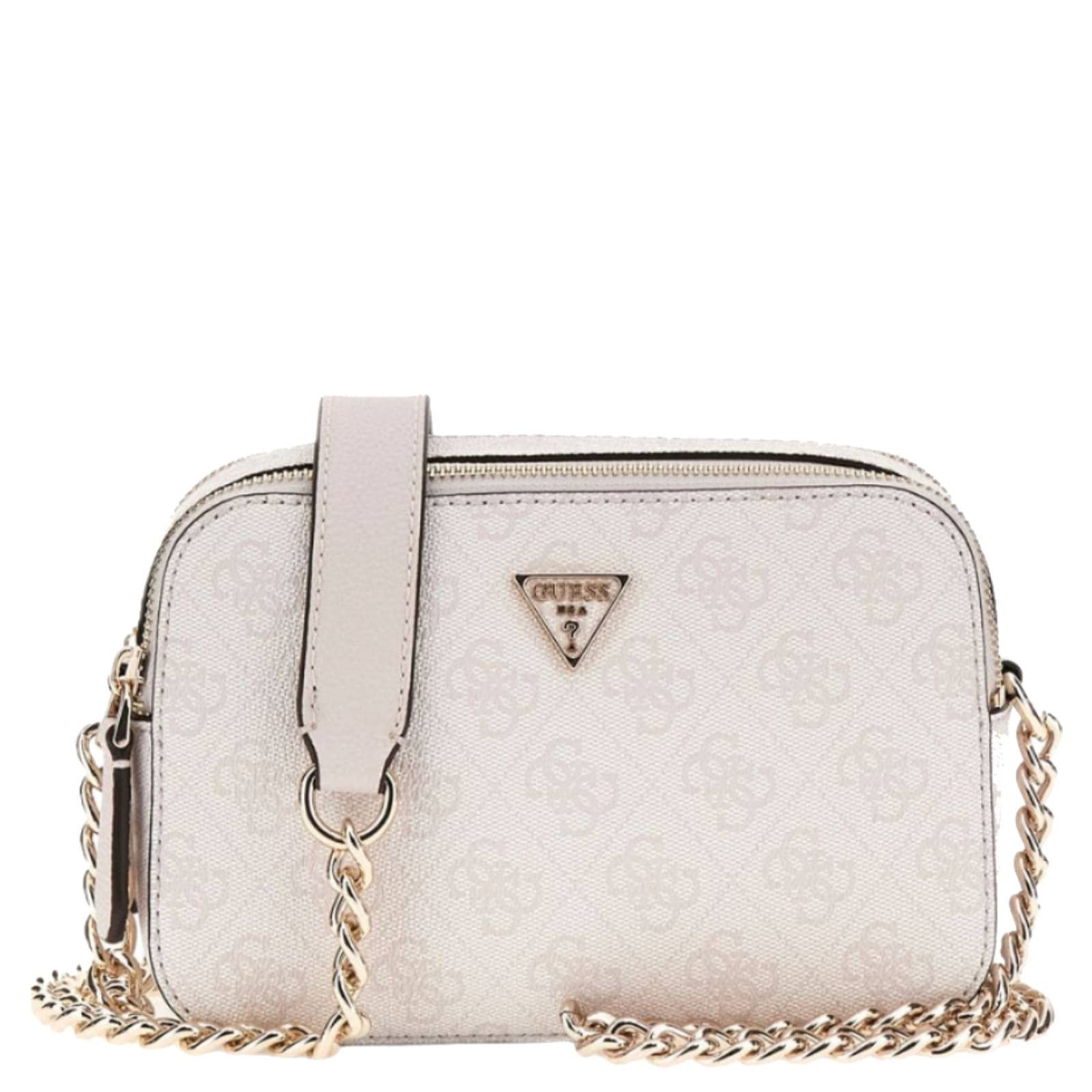 Guess Umhängetasche Noelle II Crossbody Camera Bag white logo günstig online kaufen
