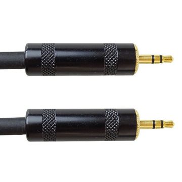 keepdrum GC022 Mini-Klinkenkabel 3,5mm Stereo 30cm Audio-Kabel