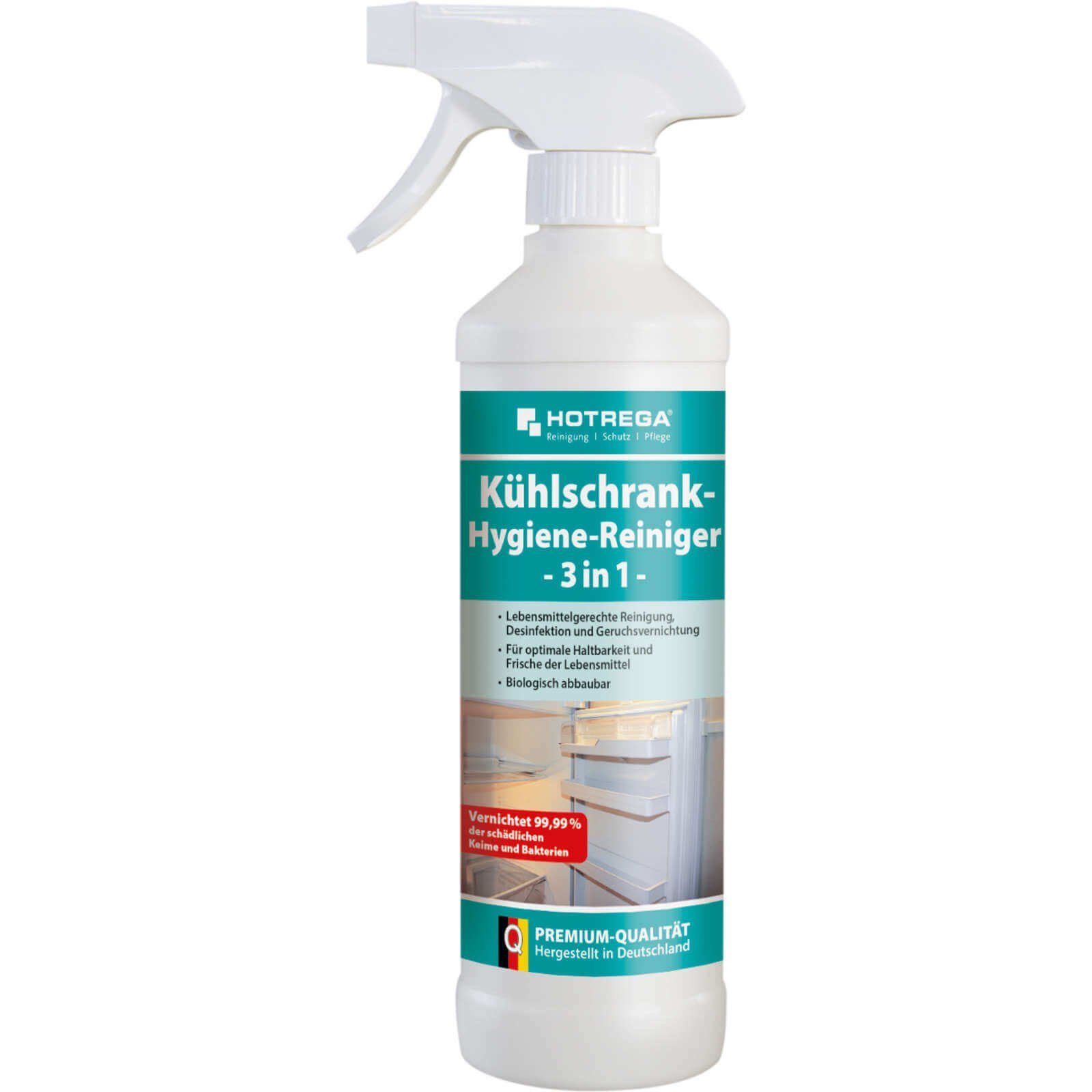 500 HOTREGA® 3in1 Reiniger Hygiene ml Küchenreiniger Kühlschrank