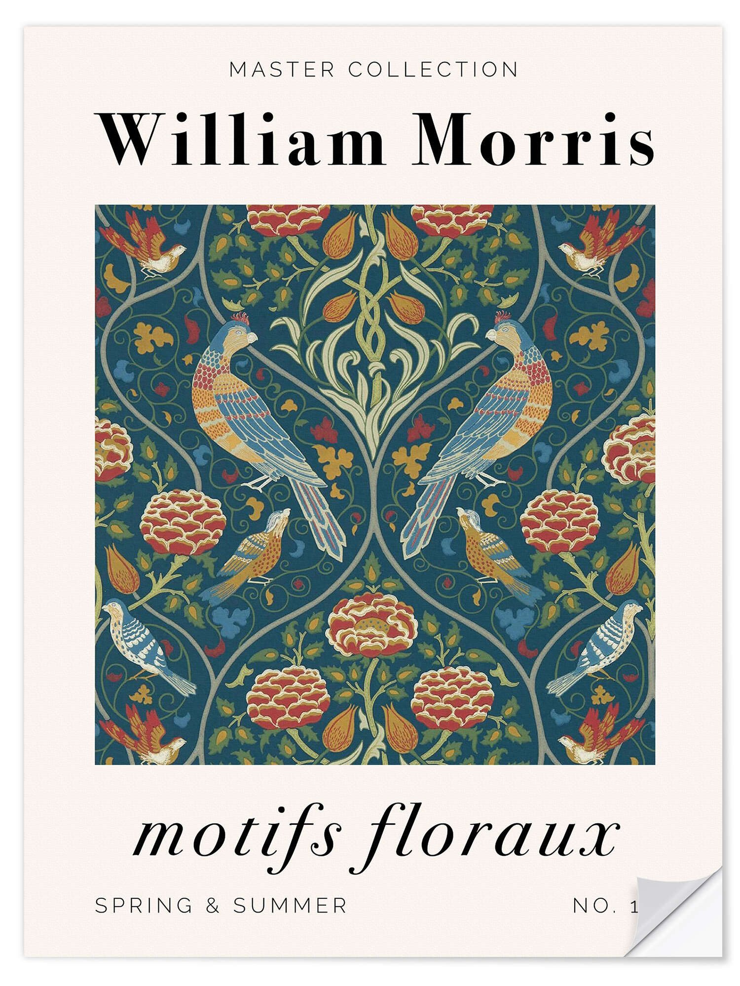 Posterlounge Poster William Morris, Motifs Floraux günstig online kaufen