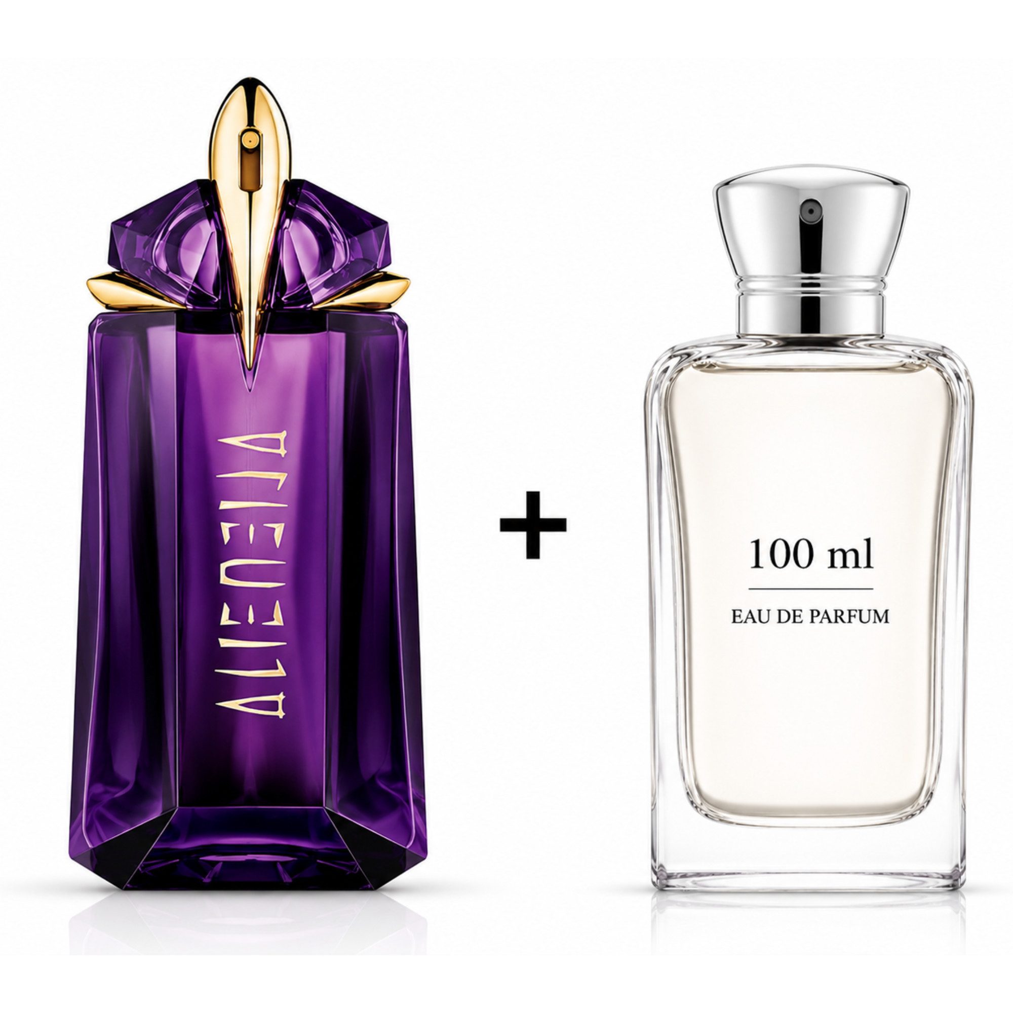 Mugler Duft-Set Alien EdP 90 ml inkl. Bonus Eau de Parfum 100 ml, 2-tlg., Händlerbundle mit zusätzlichem Eau de Parfum 100 ml Bonus