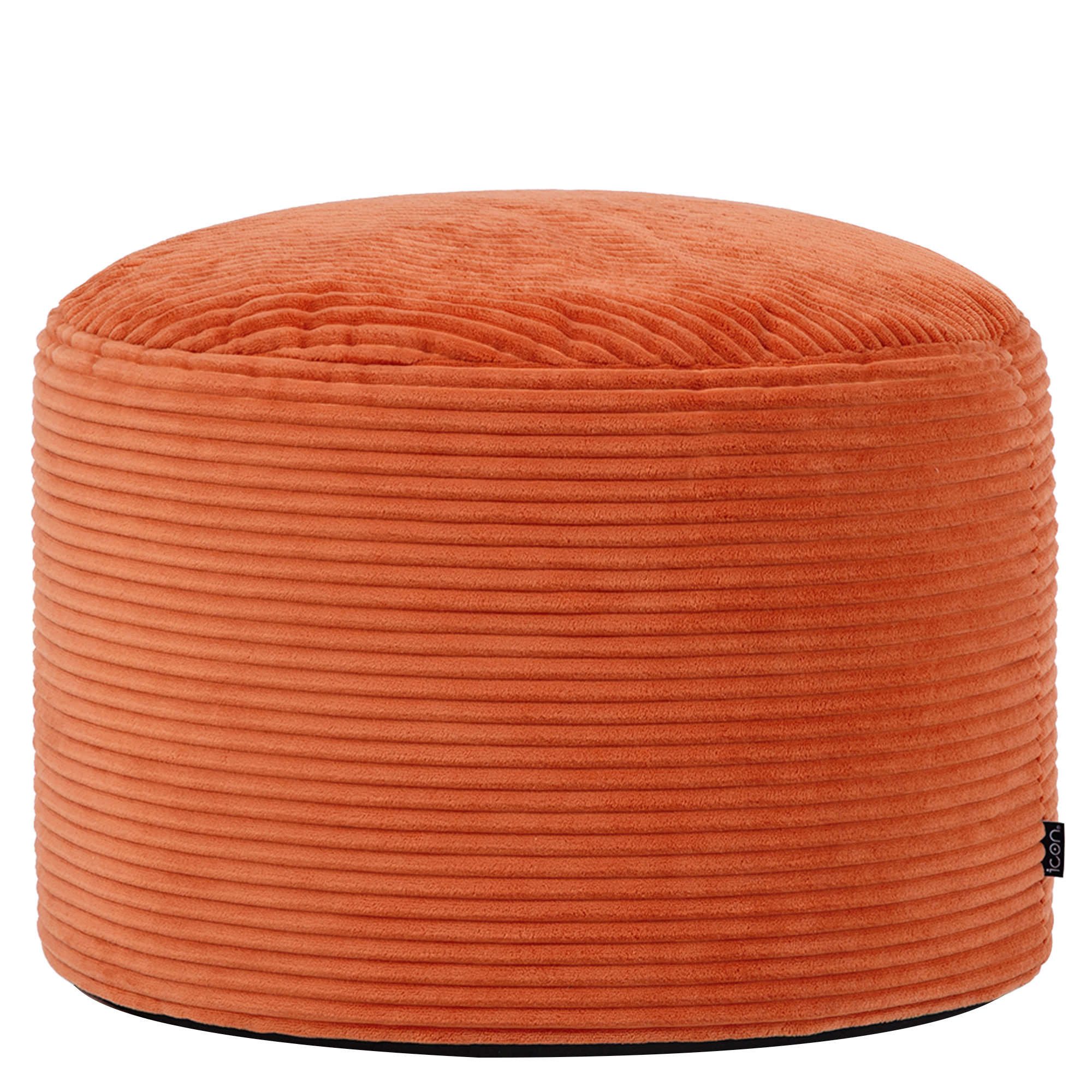 icon Pouf XL aus Cord „Milano“, mit Füllung