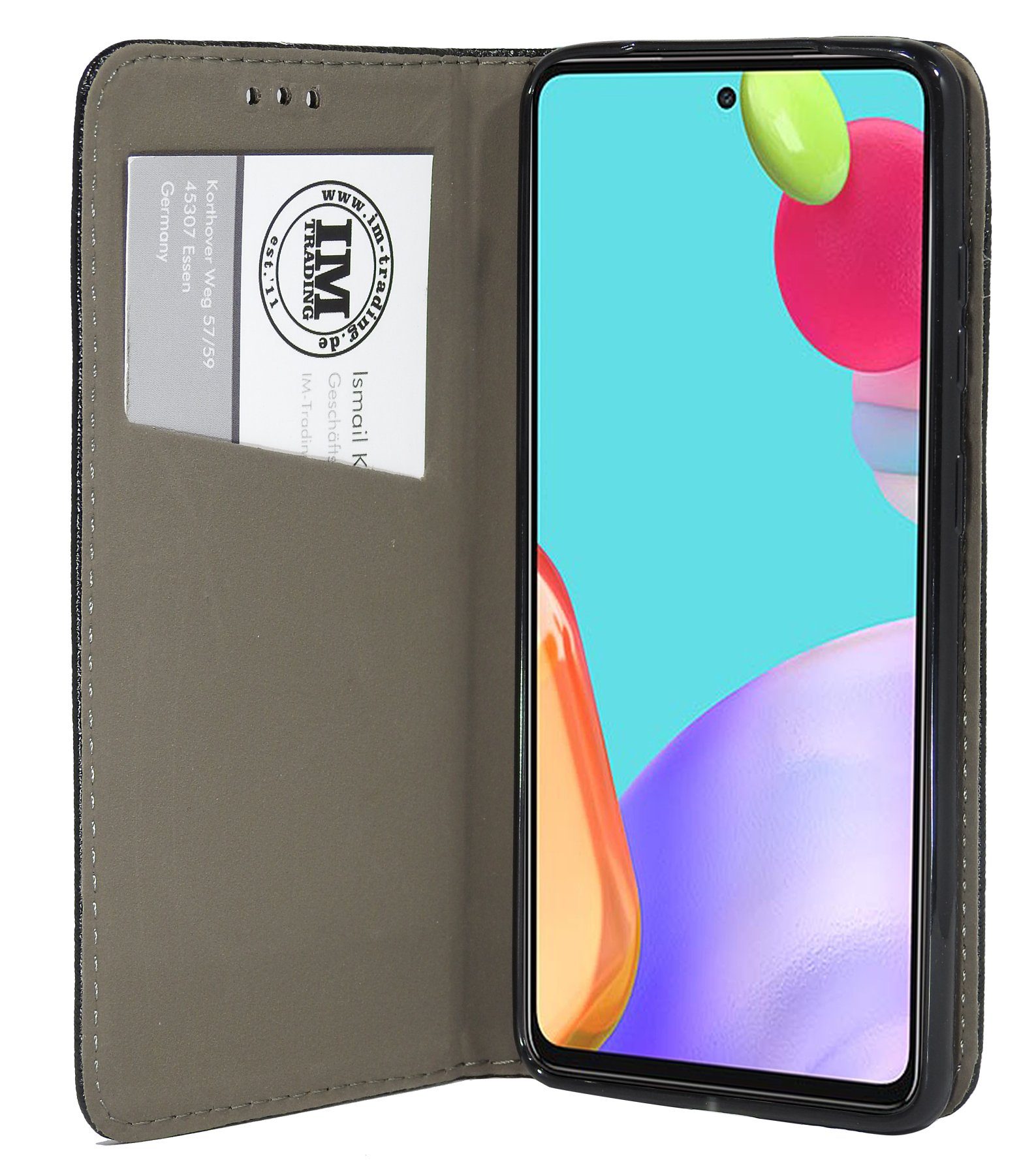 cofi1453 Smartphone-Hülle cofi1453 Buch Tasche "Smart" für SAMSUNG GALAXY A52 (A525F) Handy Hü