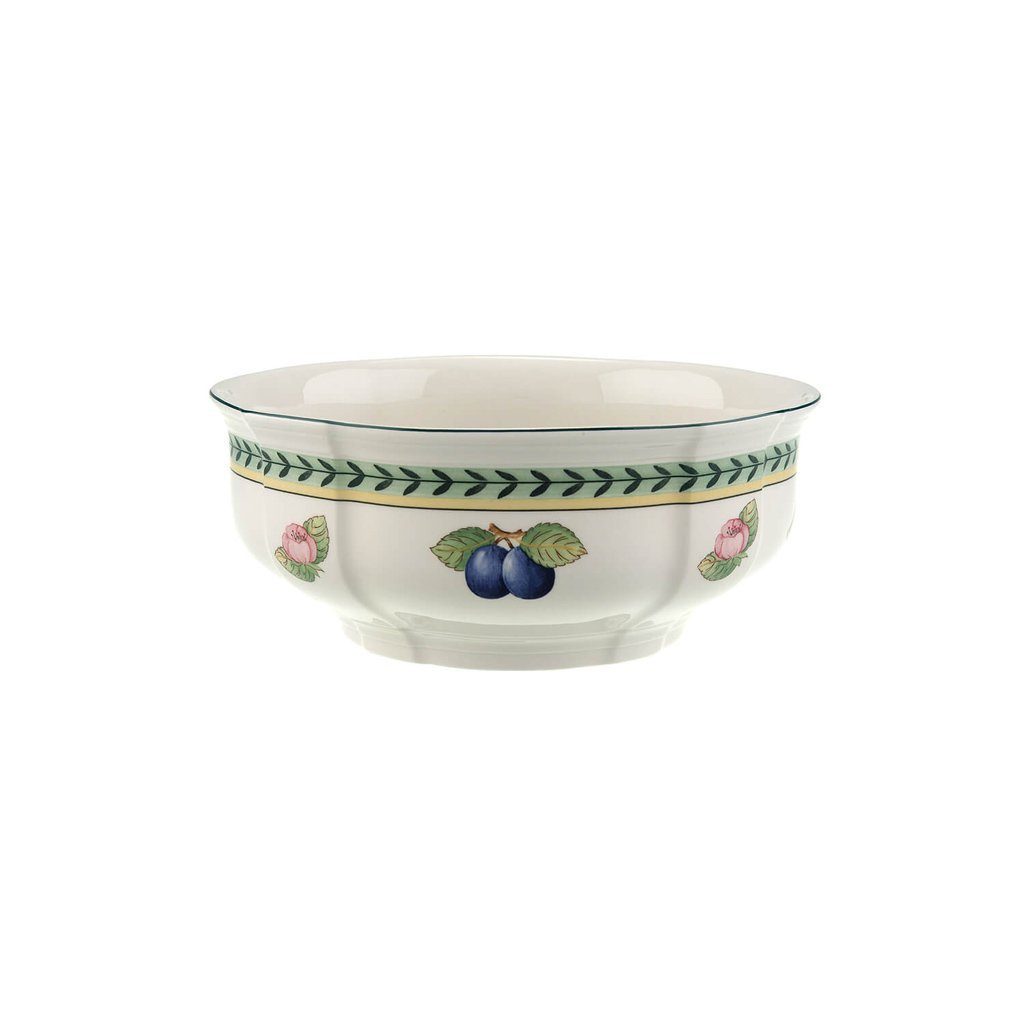 Villeroy & Boch Salatschüssel French Garden Fleurence runde Schüssel, Porzellan, (1-tlg)