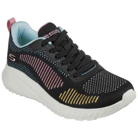 Skechers BOBS SQUAD CHAOS COLOR CRUSH Sneaker in toller Farbkombi, Freizeitschuh, Halbschuh, Schnürschuh