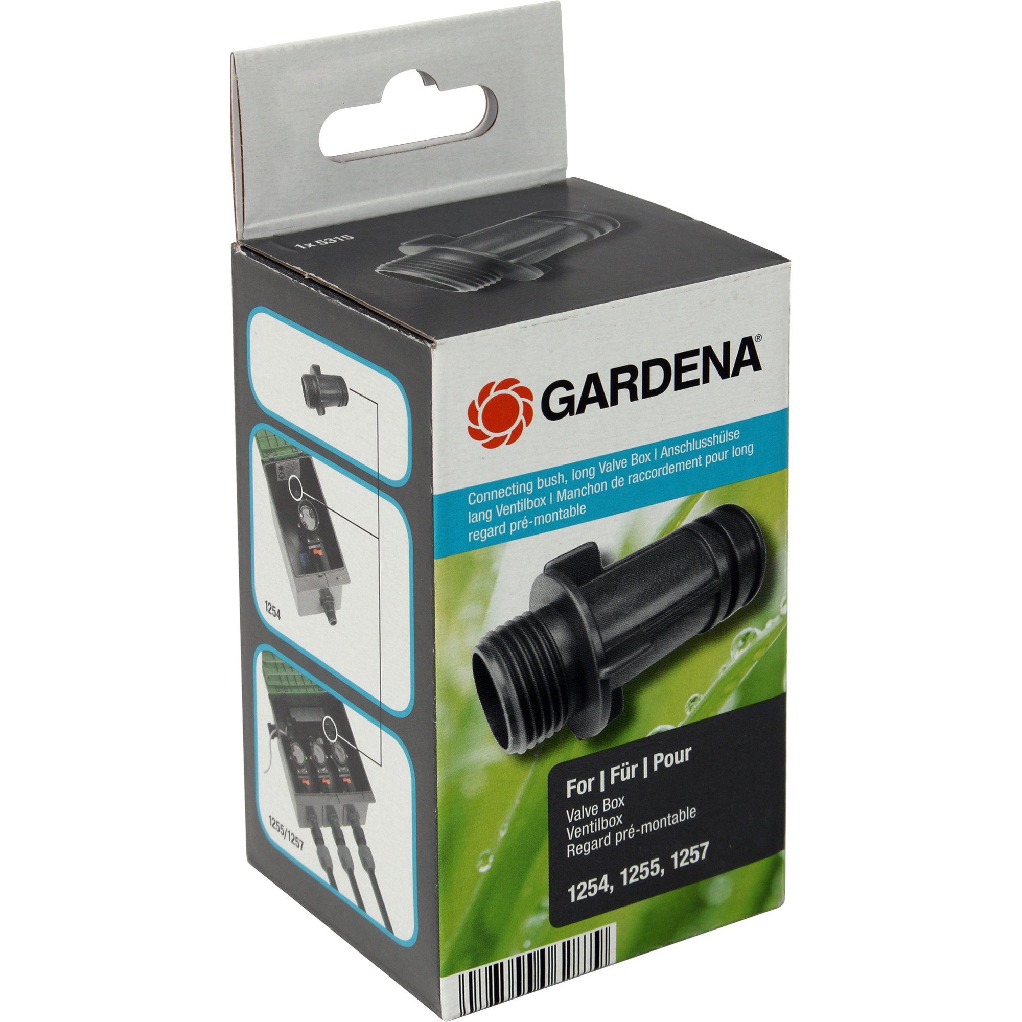 Strauchschere GARDENA Anschlusshülse lang, für Ventilbox