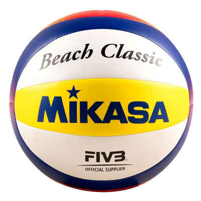 Mikasa Volleyball Beachvolleyball Beach Classic BV552C, Replika des offiziellen Spielballes Beach Pro BV550C