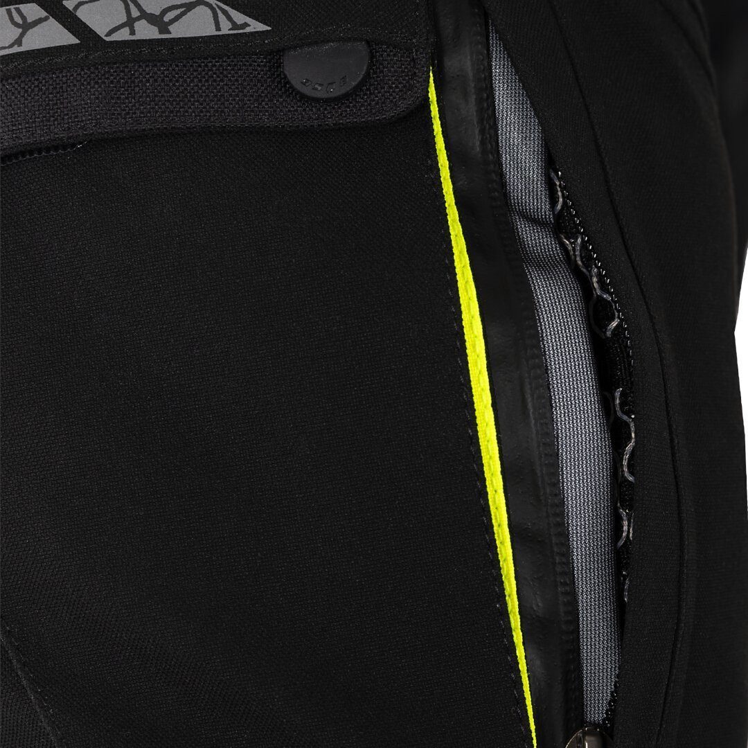 Büse Motorradhose Storm wasserdichte Motorrad Textilhose 3-Lagen-Laminat,Knieprotektoren enthalten,herausnehmbares Innenfu