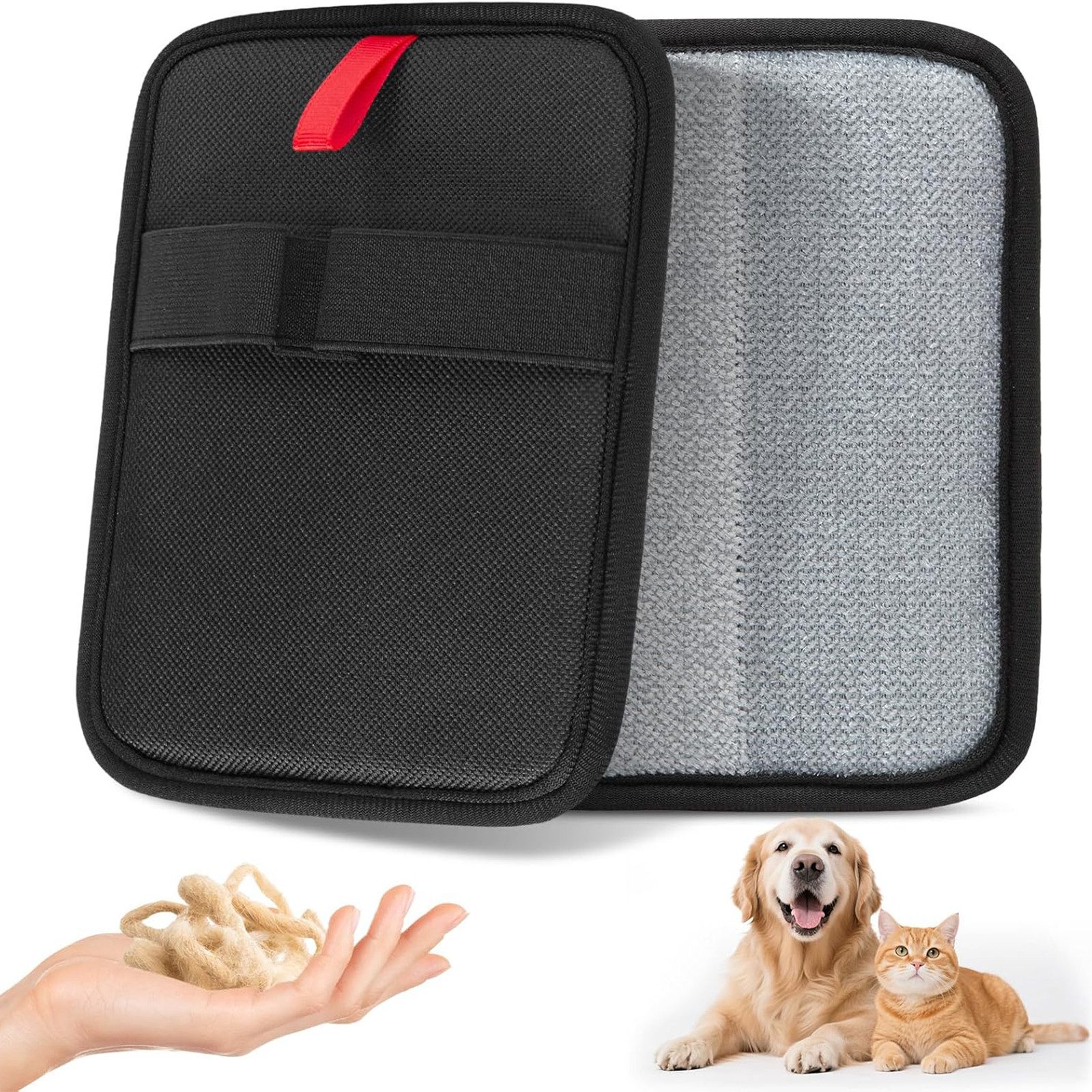 STILVORA Fellpflegehandschuh Fellentferner Handschuhe Tierpflege Handschuhe günstig online kaufen