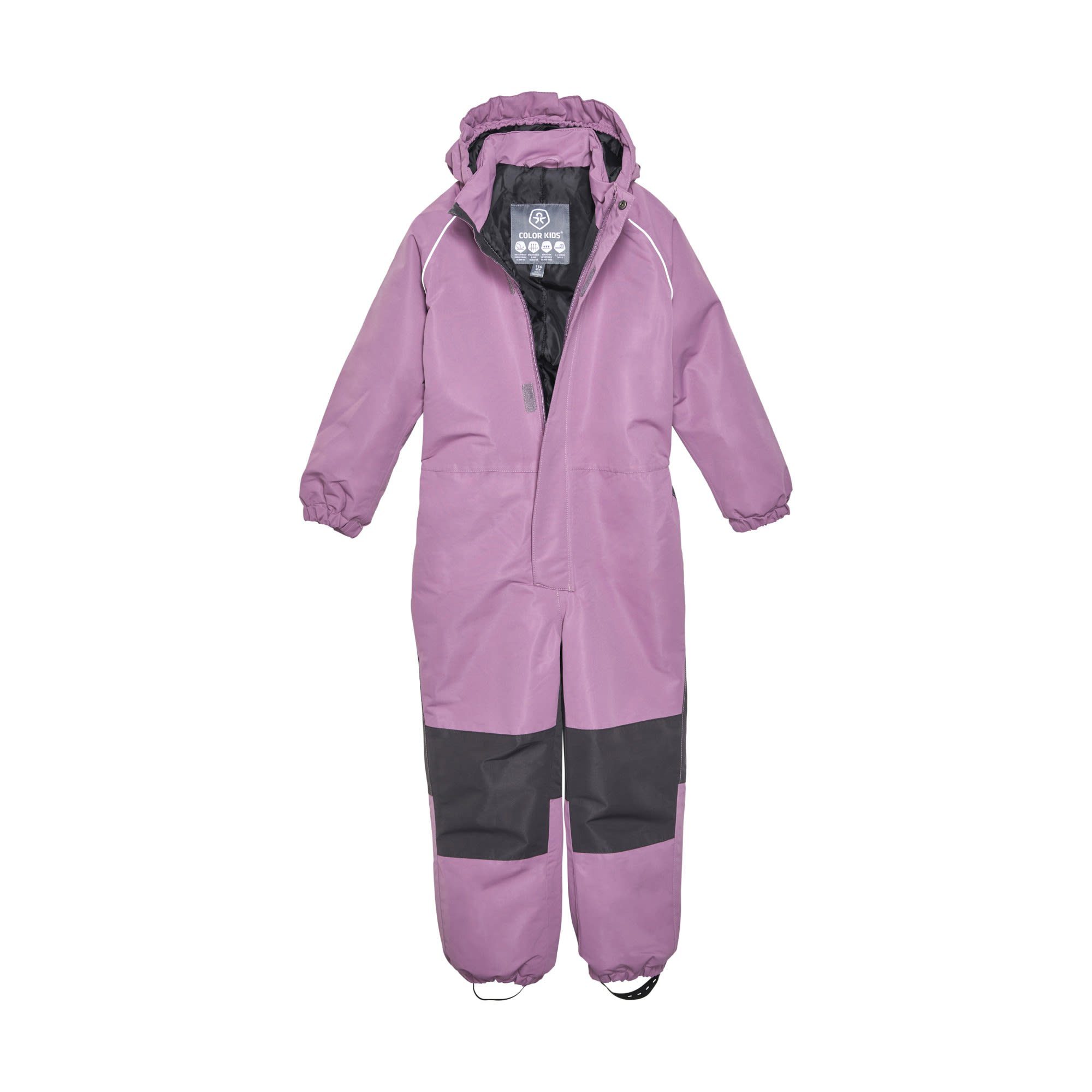 COLOR Purple Kinder Overall Contrast Coverall Argyle Kids Kids Color With KIDS