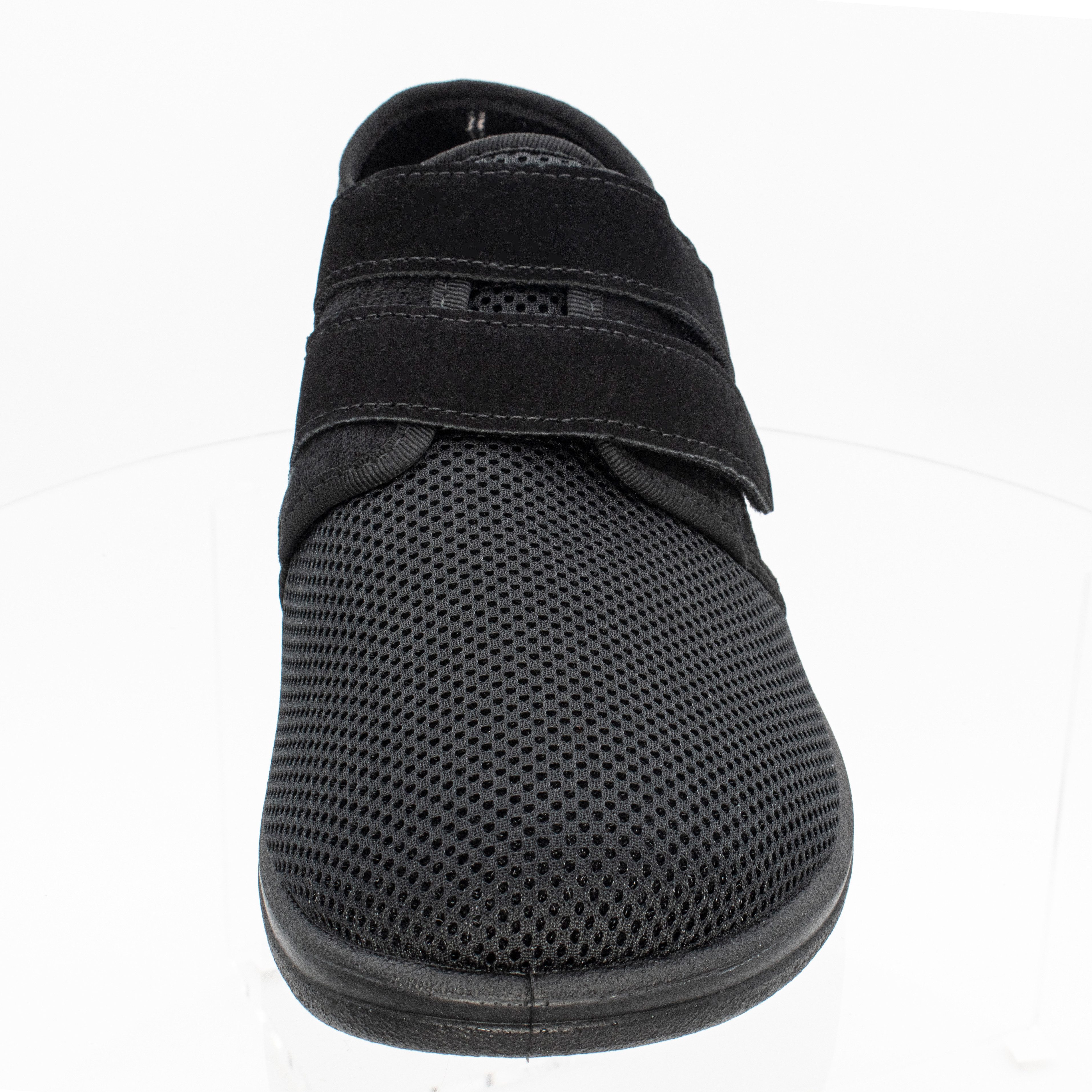 Fischer-Markenschuh Bad Wiessee Klettschuh aus Mesh/Velour, mit Frotteefutter, Einlegesohle herausnehmbar – Bild 4 von 5