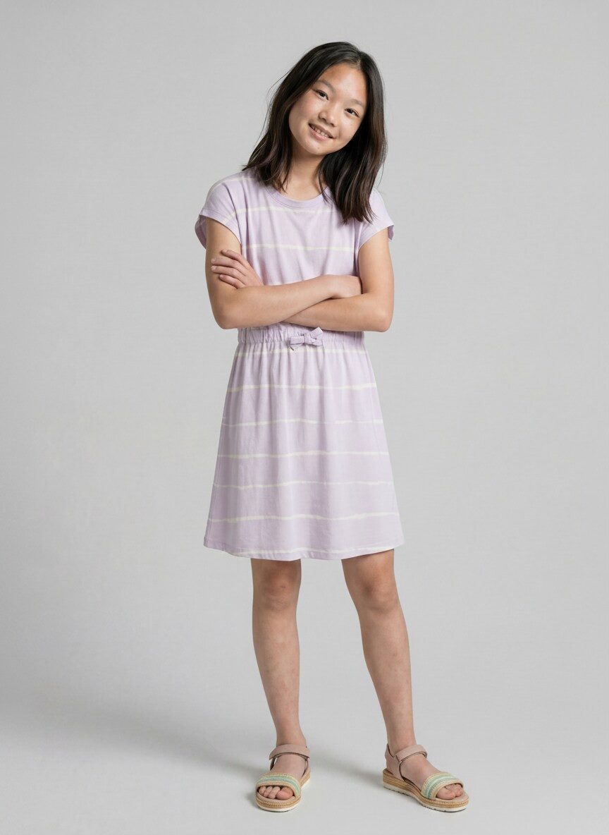 TOM TAILOR Jerseykleid im Streifen-Design