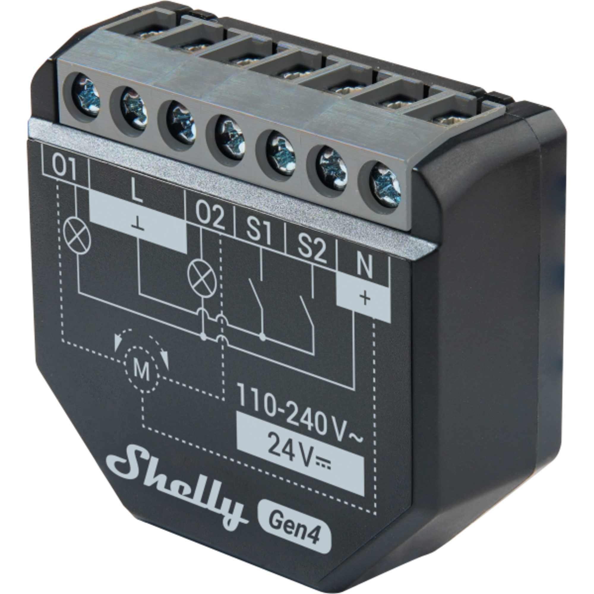 Shelly Strommessgerät Shelly 2PM Gen4, Relais, (2er Pack)