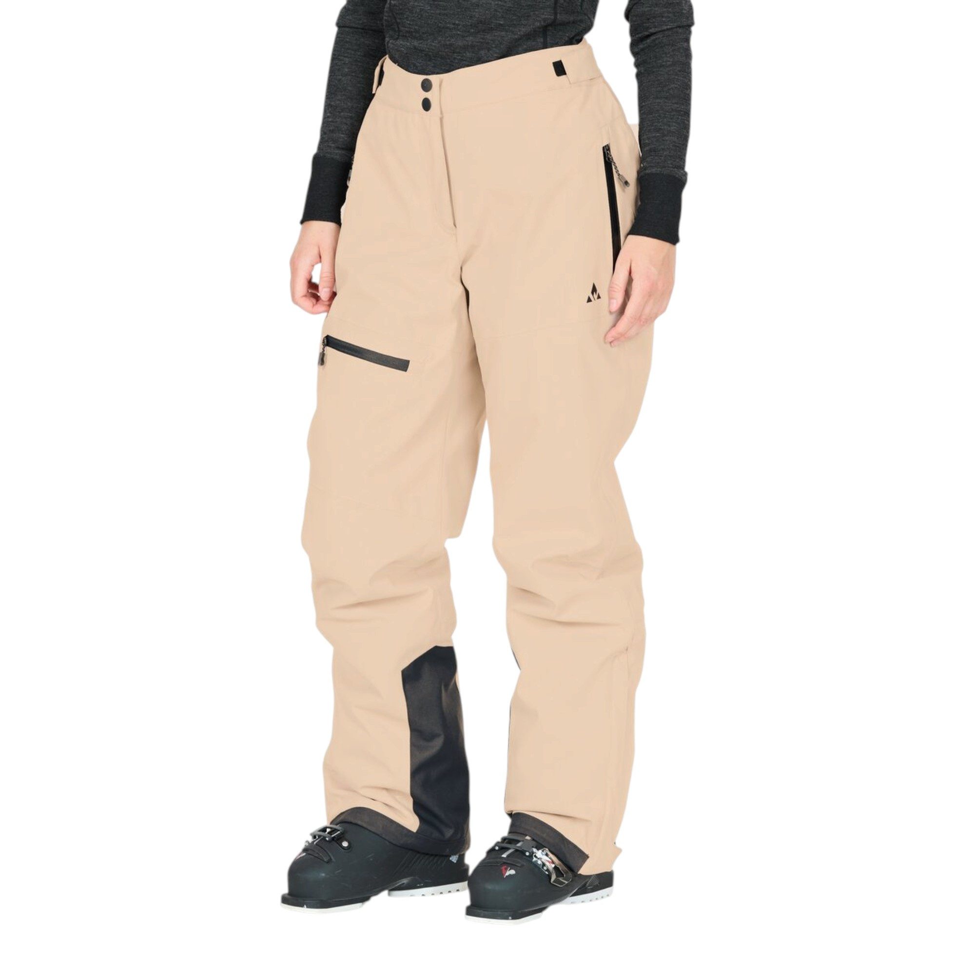 WHISTLER Skihose Rossburg Ski Pant W-Pro 10000 (wasserdicht) beige Damen