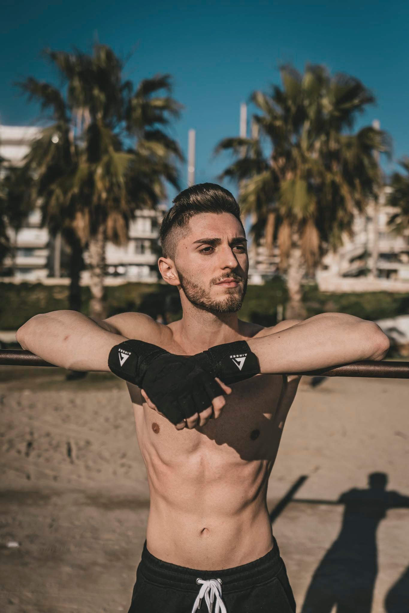 Aireez Trainingshandschuhe Aireez® 2 in 1 Fitnesshandschuhe, Trainingshandschuhe, Sporthandschuhe