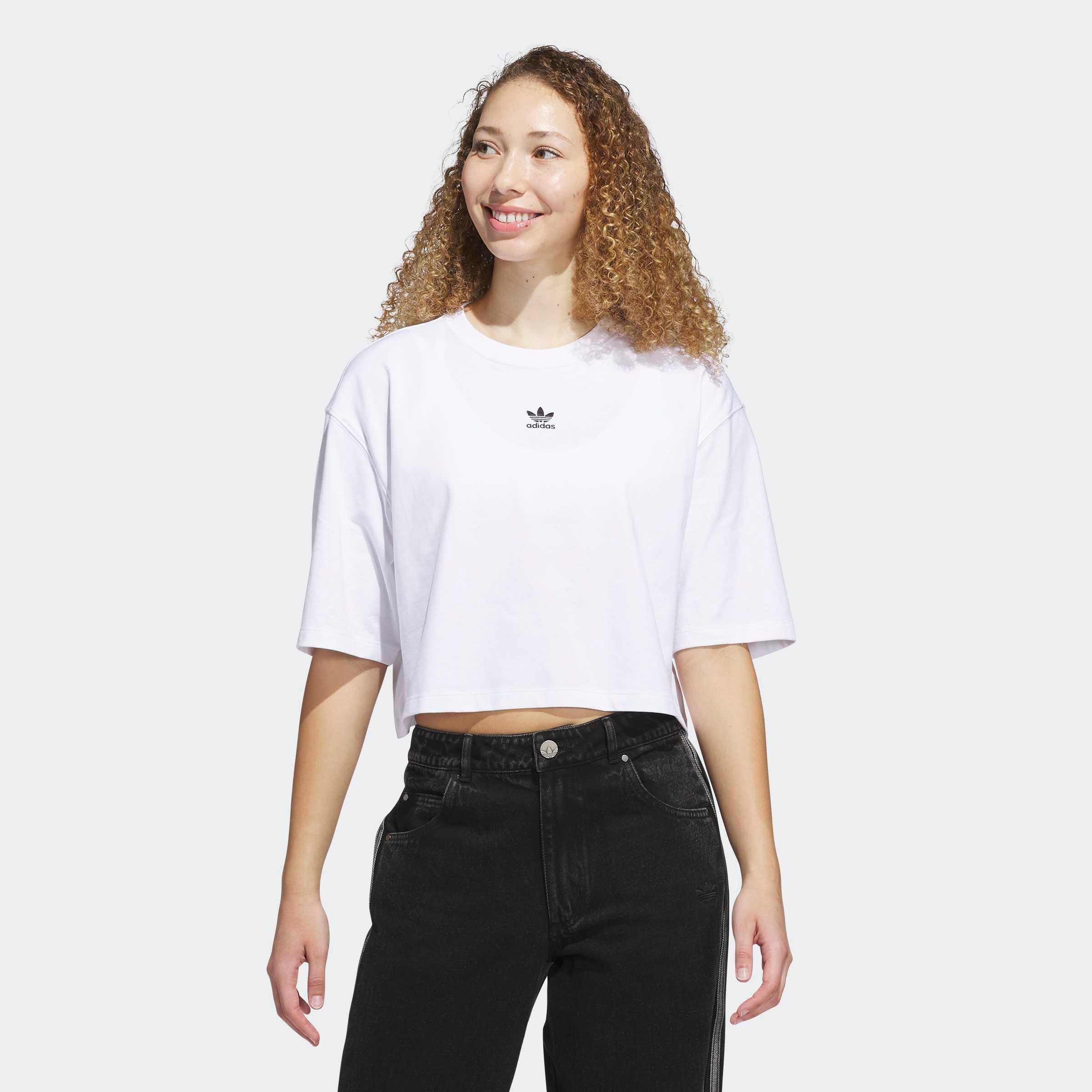 adidas Originals T-Shirt ESS CROP TEE günstig online kaufen