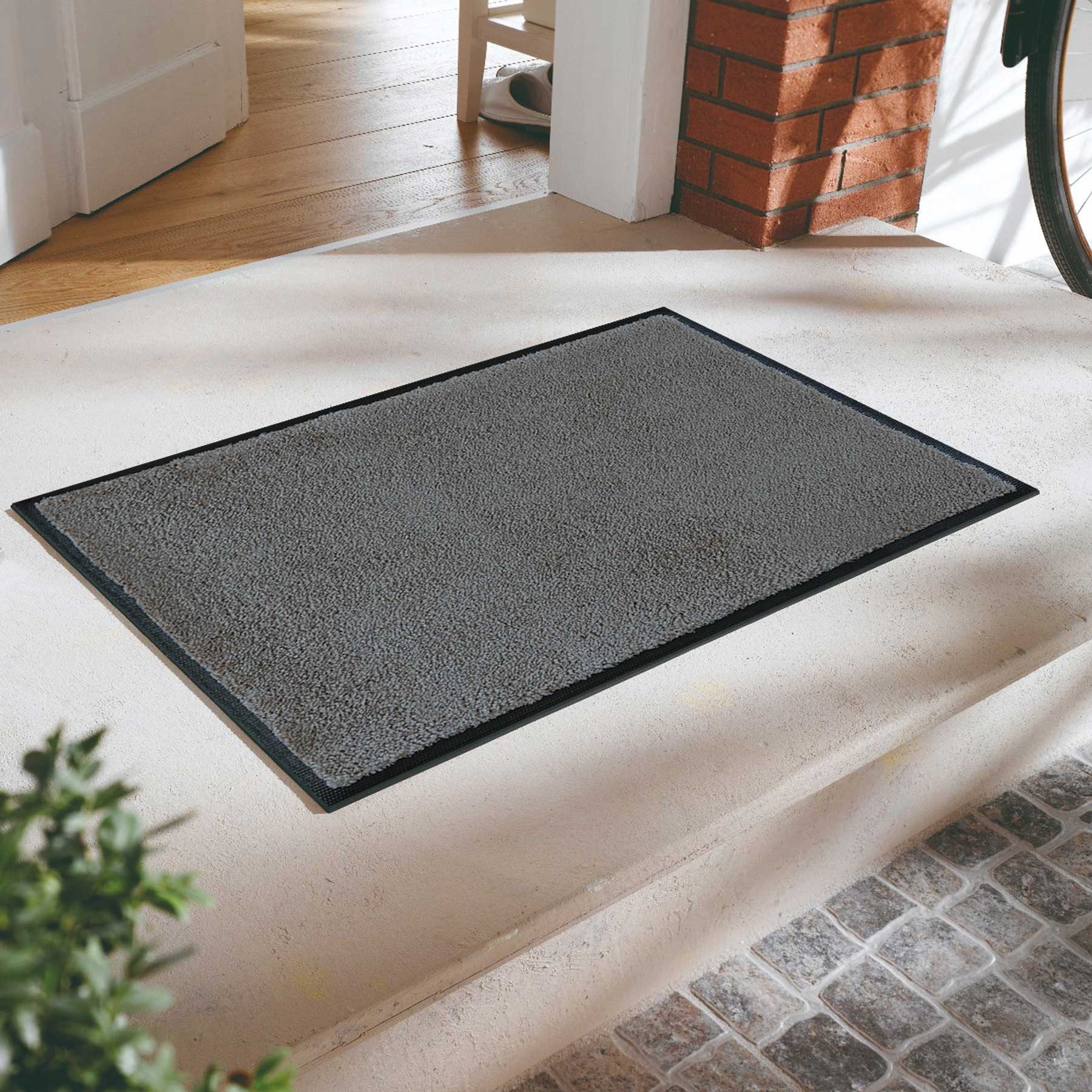 wash+dry by Kleen-Tex Fußmatte Fußmatte 50x75 Smokey Mount anthrazit, Einga günstig online kaufen