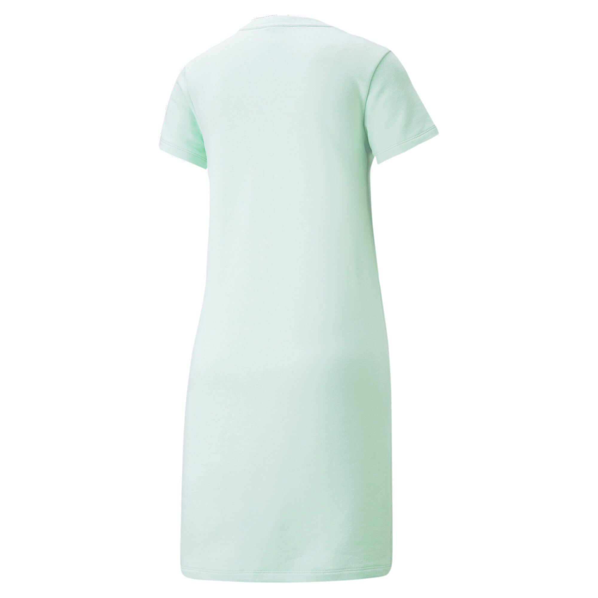 PUMA Sweatkleid Damen Kleid Minty Essentials Burst Logo Green